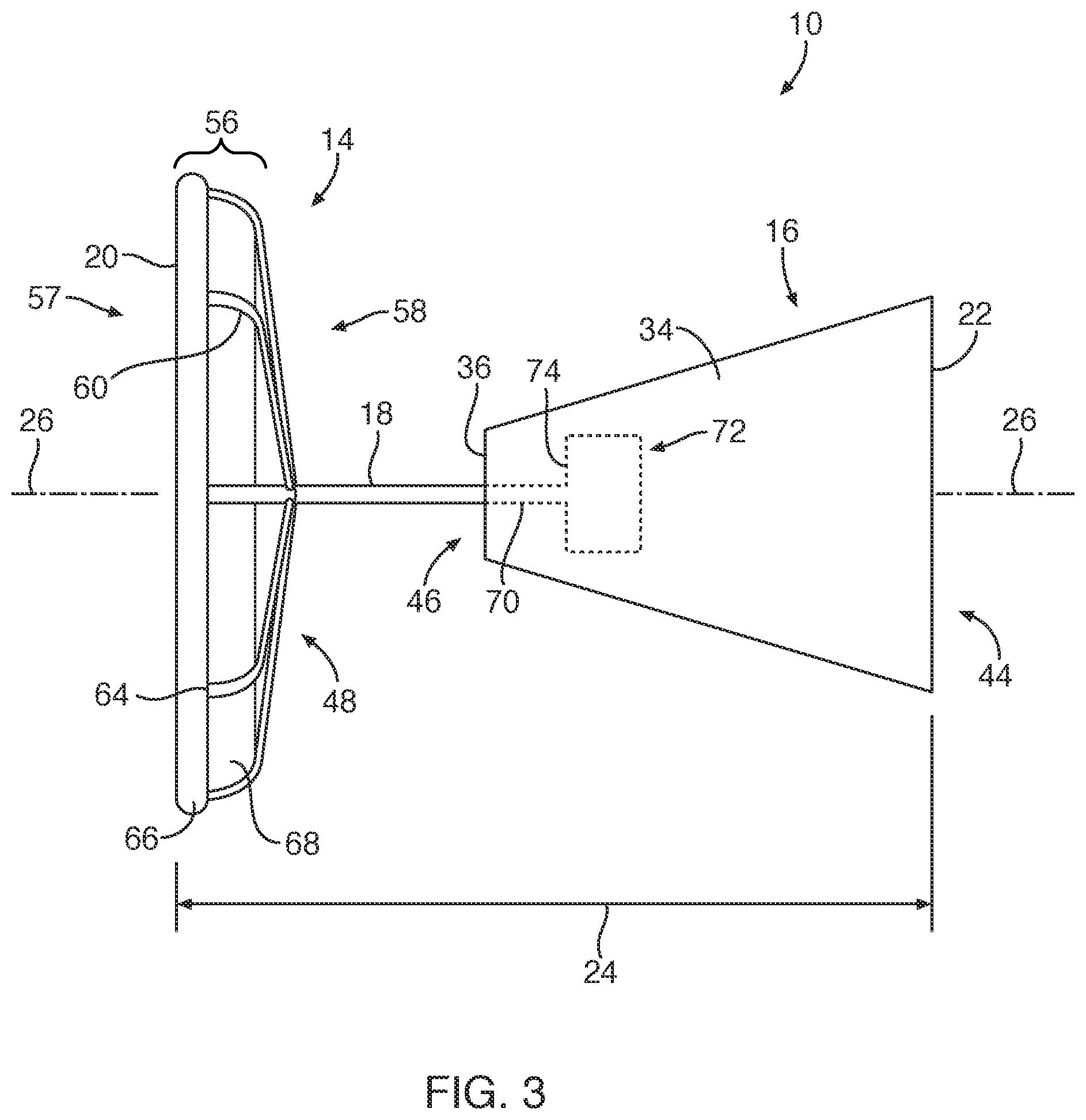 Patent US12102309 Figure 2 – Medical device and system for occluding a tissue opening and method thereof
