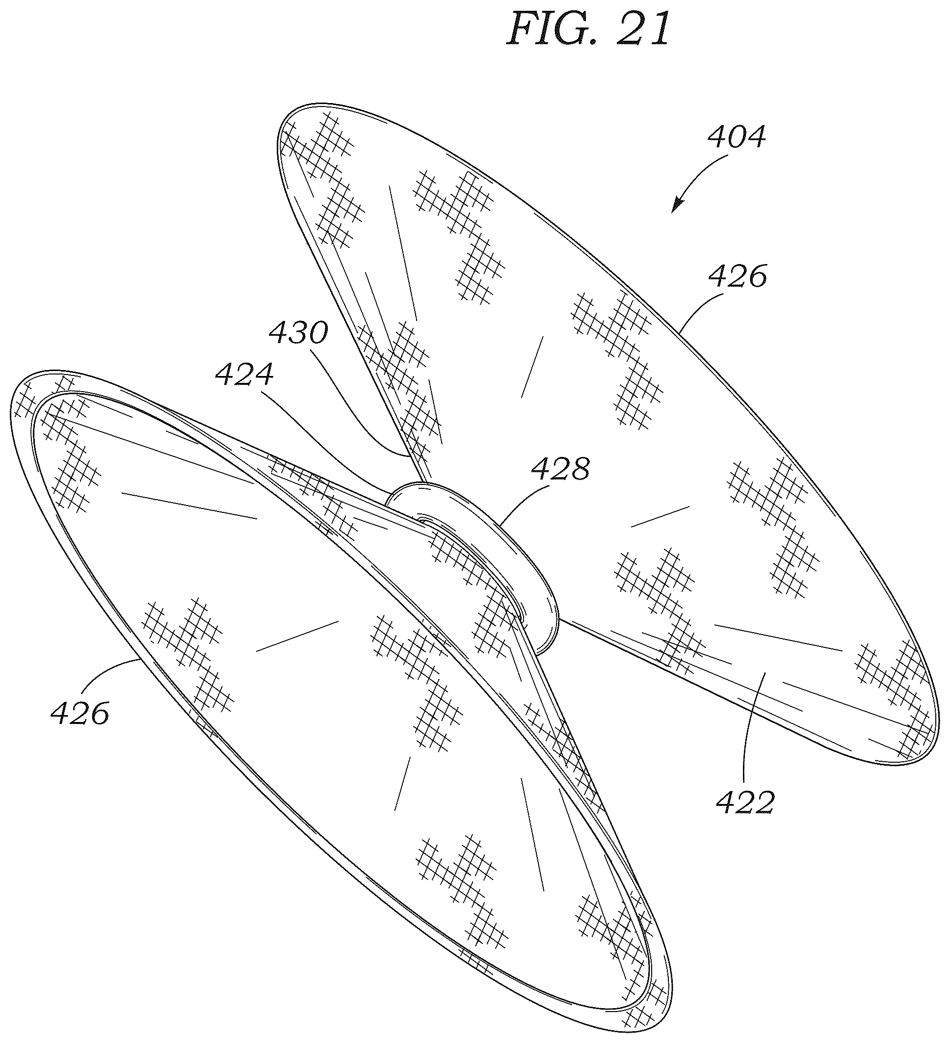 Patent US12102310 Figure 9 – Trans-septal closure and port device