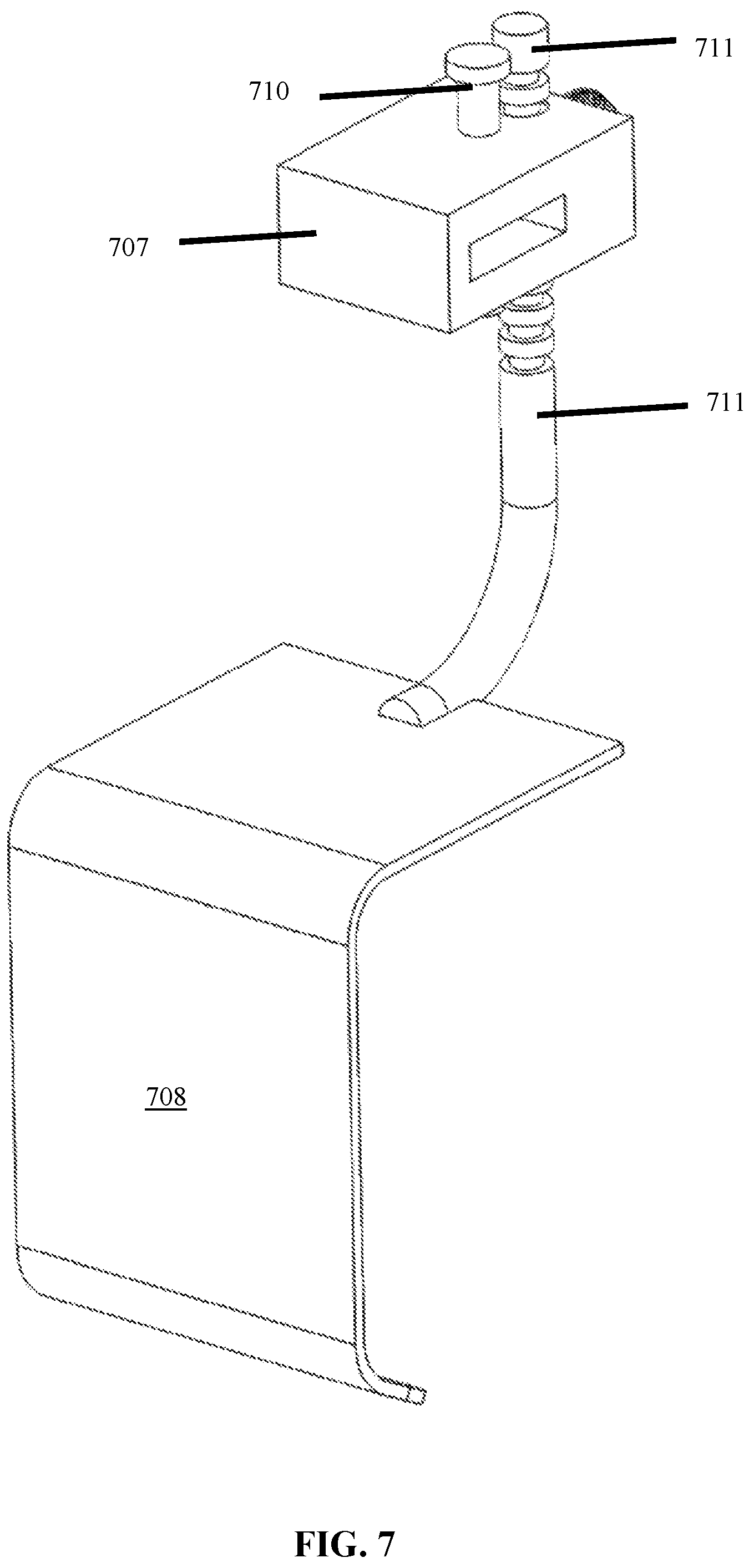 Patent US12102313 Figure 7 – Adjustable locking surgical retractor