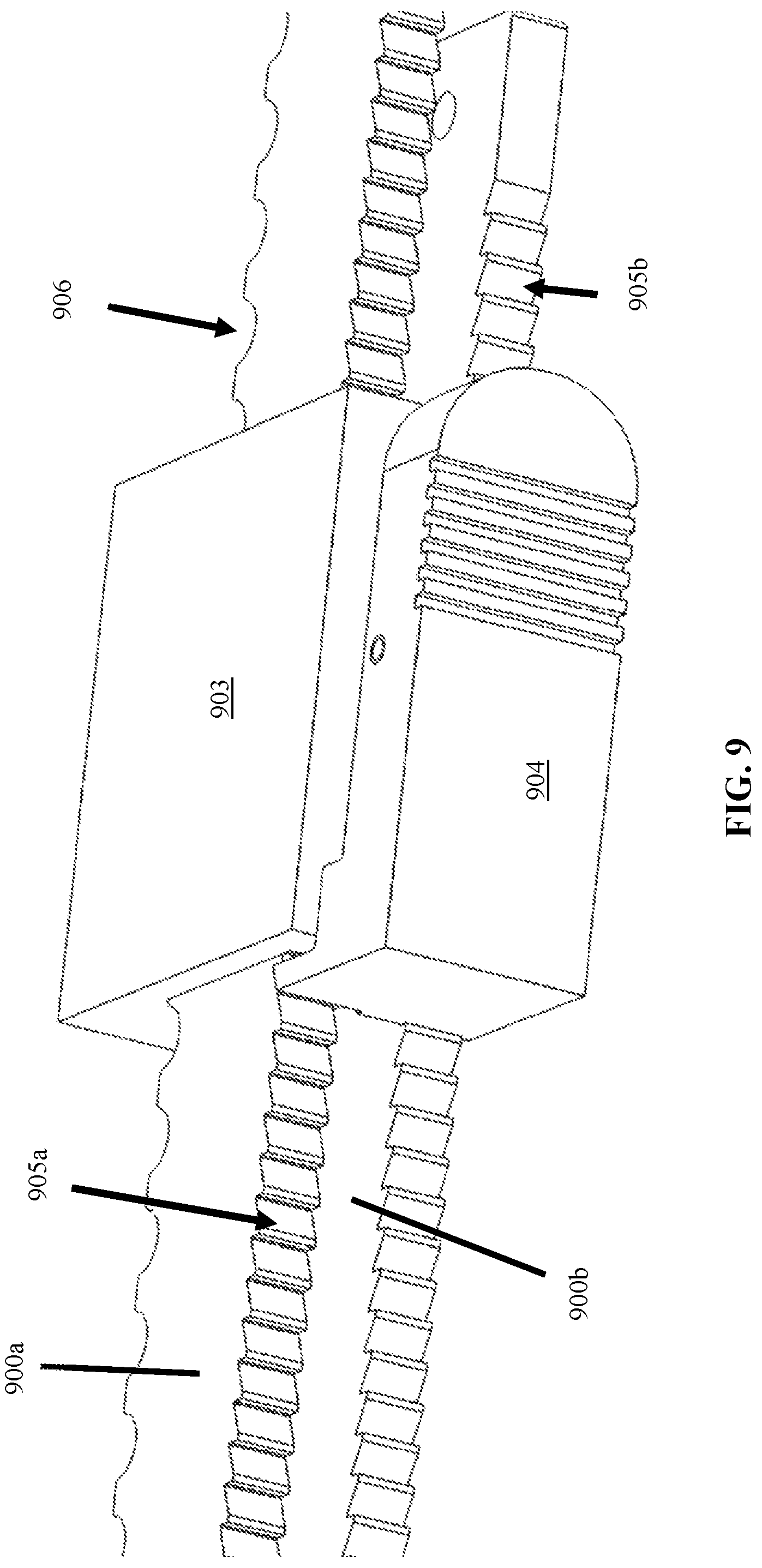 Patent US12102313 Figure 9 – Adjustable locking surgical retractor