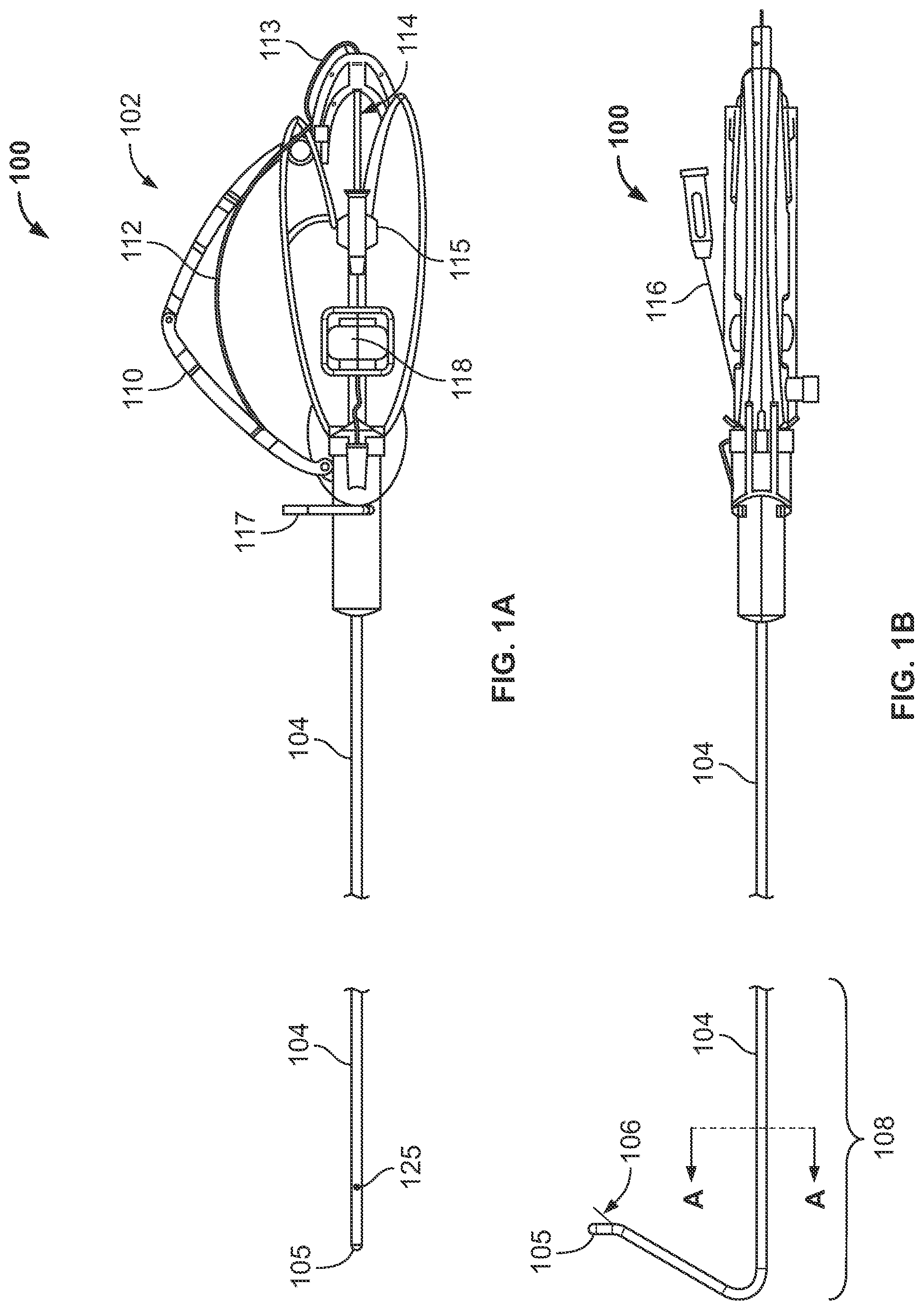 Patent US12102316 Figure 1 – Devices and methods of visualizing and determining depth of penetration in cardiac tissue