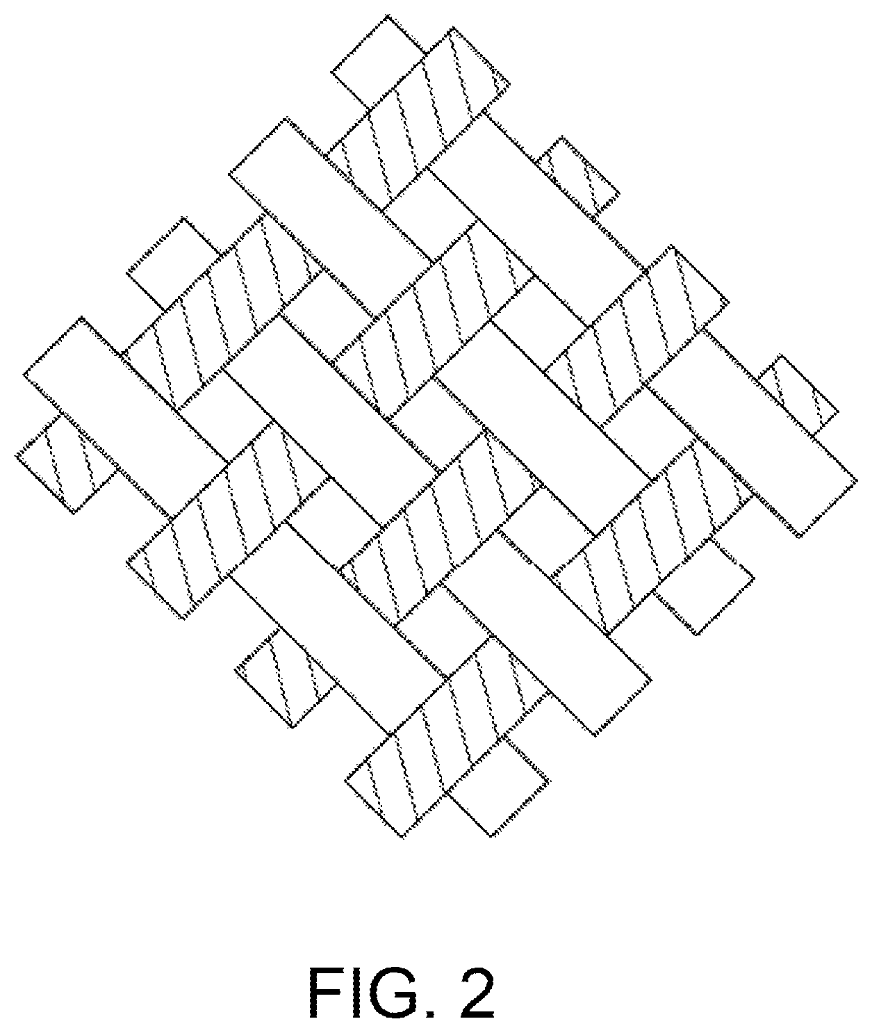 Patent US12102320 Figure 2 – Small diameter fiber braid with central core member