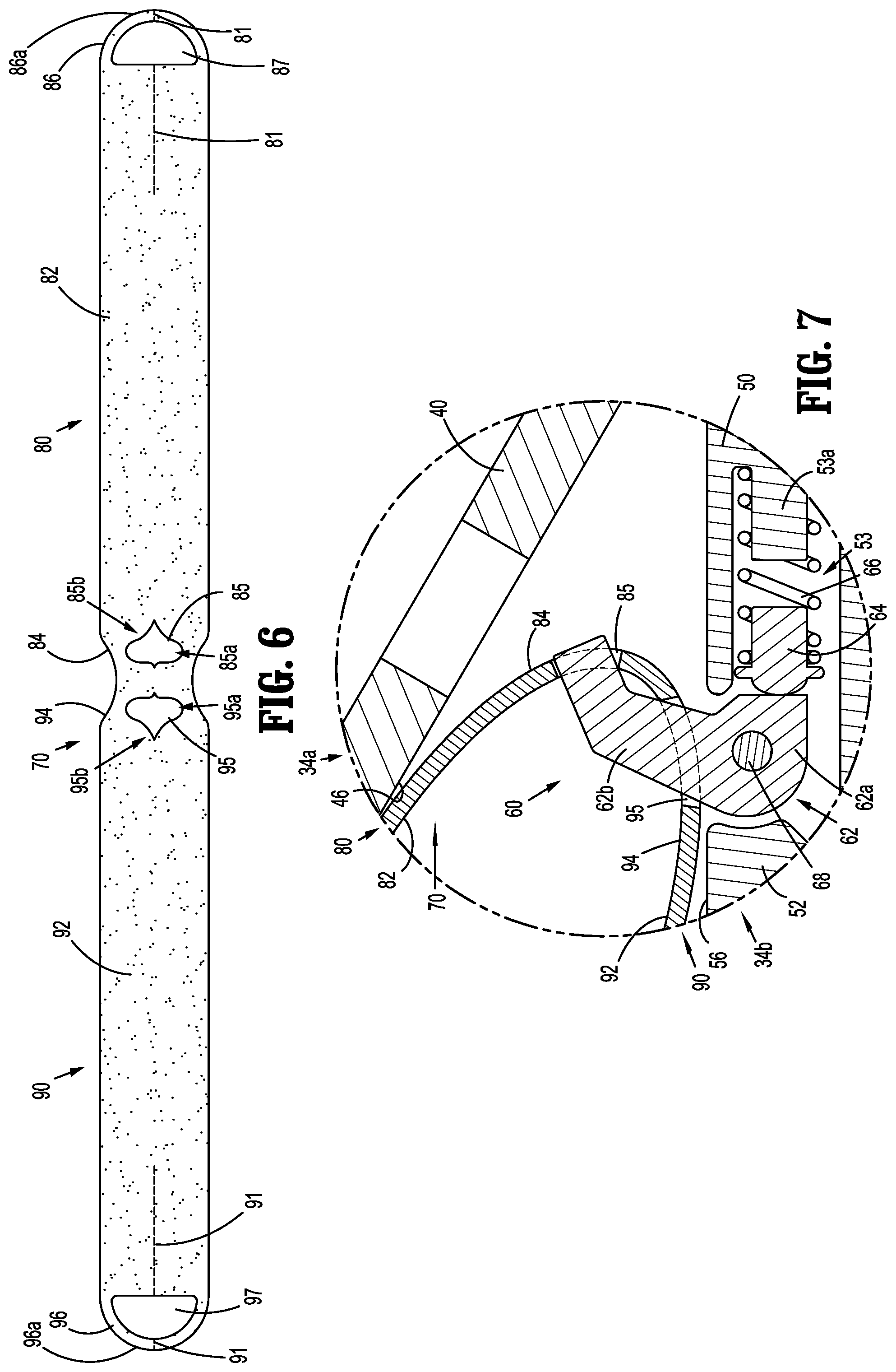 Patent US12102322 Figure 5 – Buttress attachment for surgical stapling apparatus