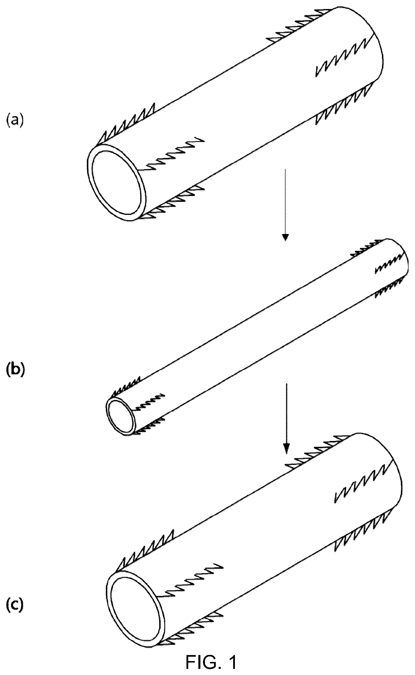 Patent US12102324 Figure 1 – Vascular anastomotic member comprising shape-memory polymer