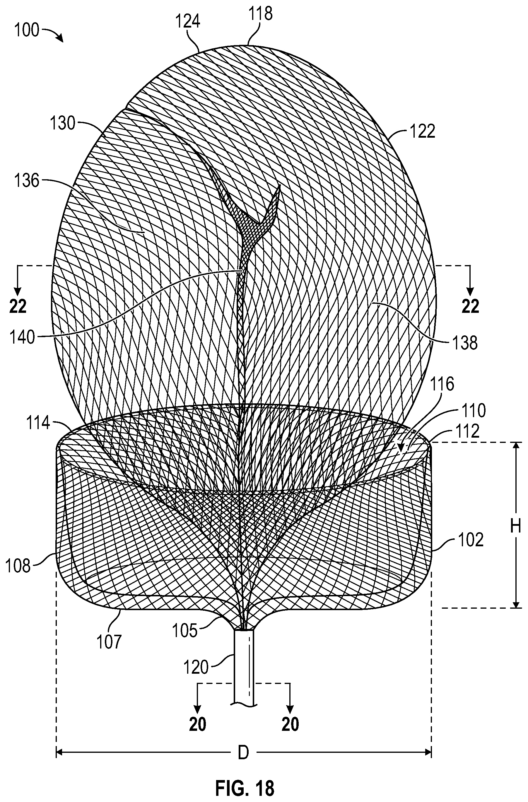 Patent US12102327 Figure 9 – Systems and methods for treating aneurysms