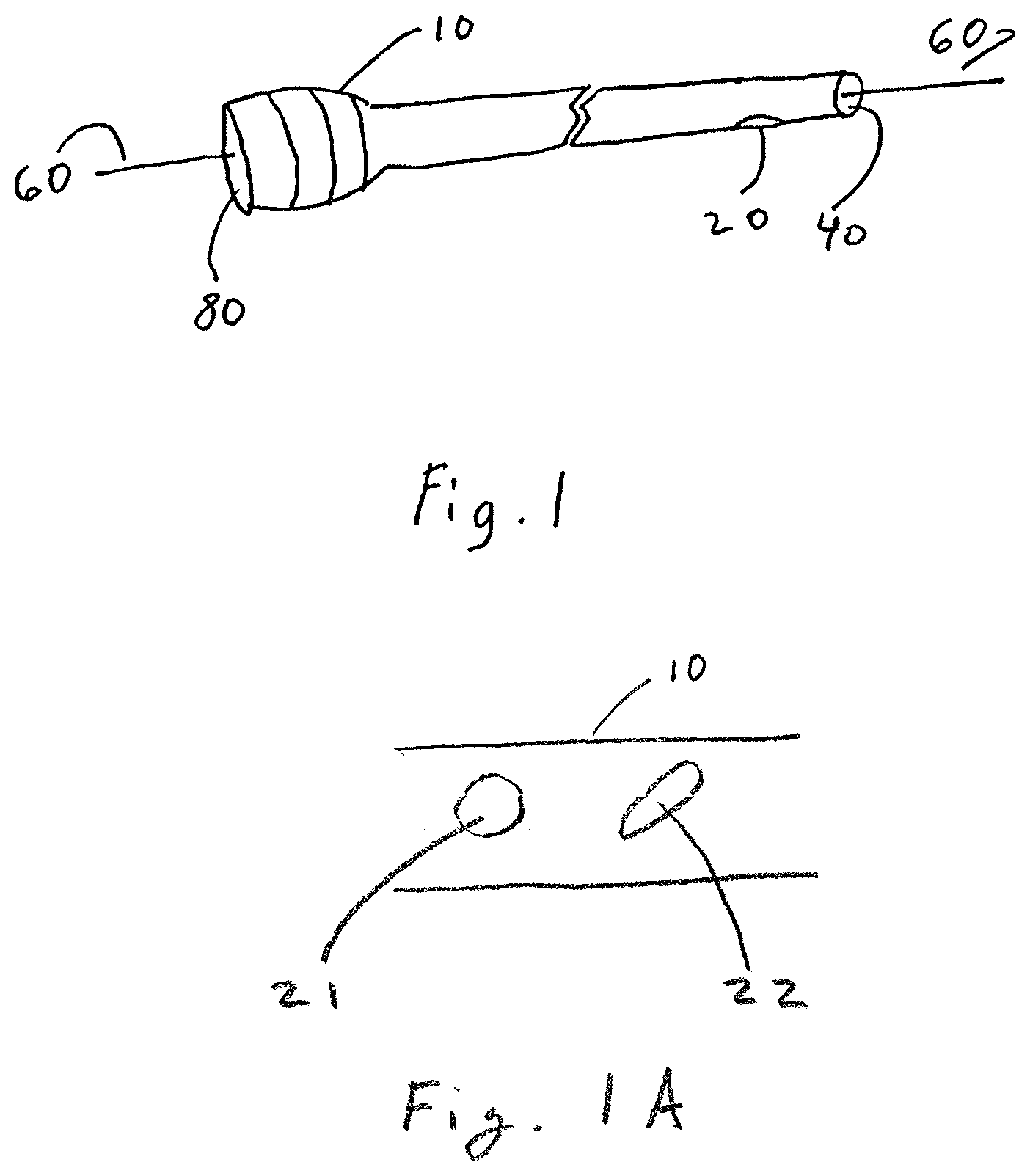 Patent US12102331 Figure 1 – Single lumen microcatheter for executing plugs near distal terminus of lumen