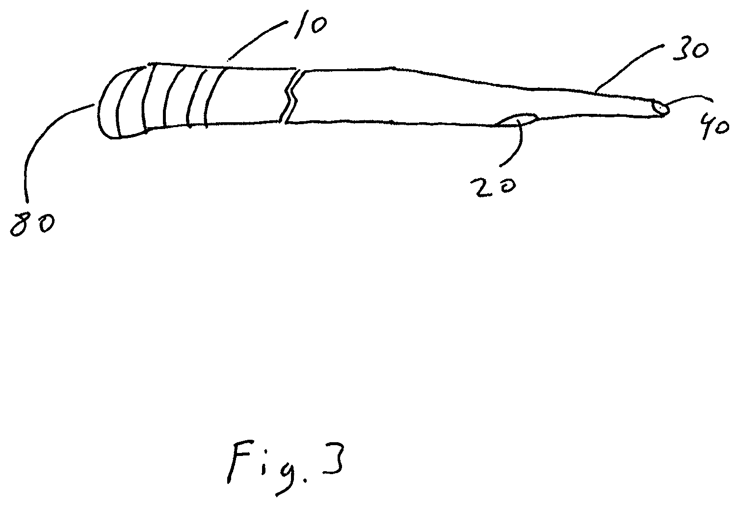 Patent US12102331 Figure 3 – Single lumen microcatheter for executing plugs near distal terminus of lumen