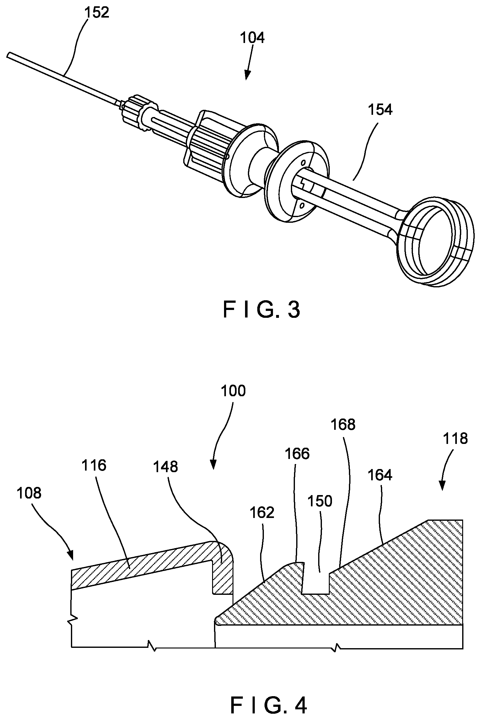 Patent US12102335 Figure 2 – Reloadable clip with a flaring capsule deformation