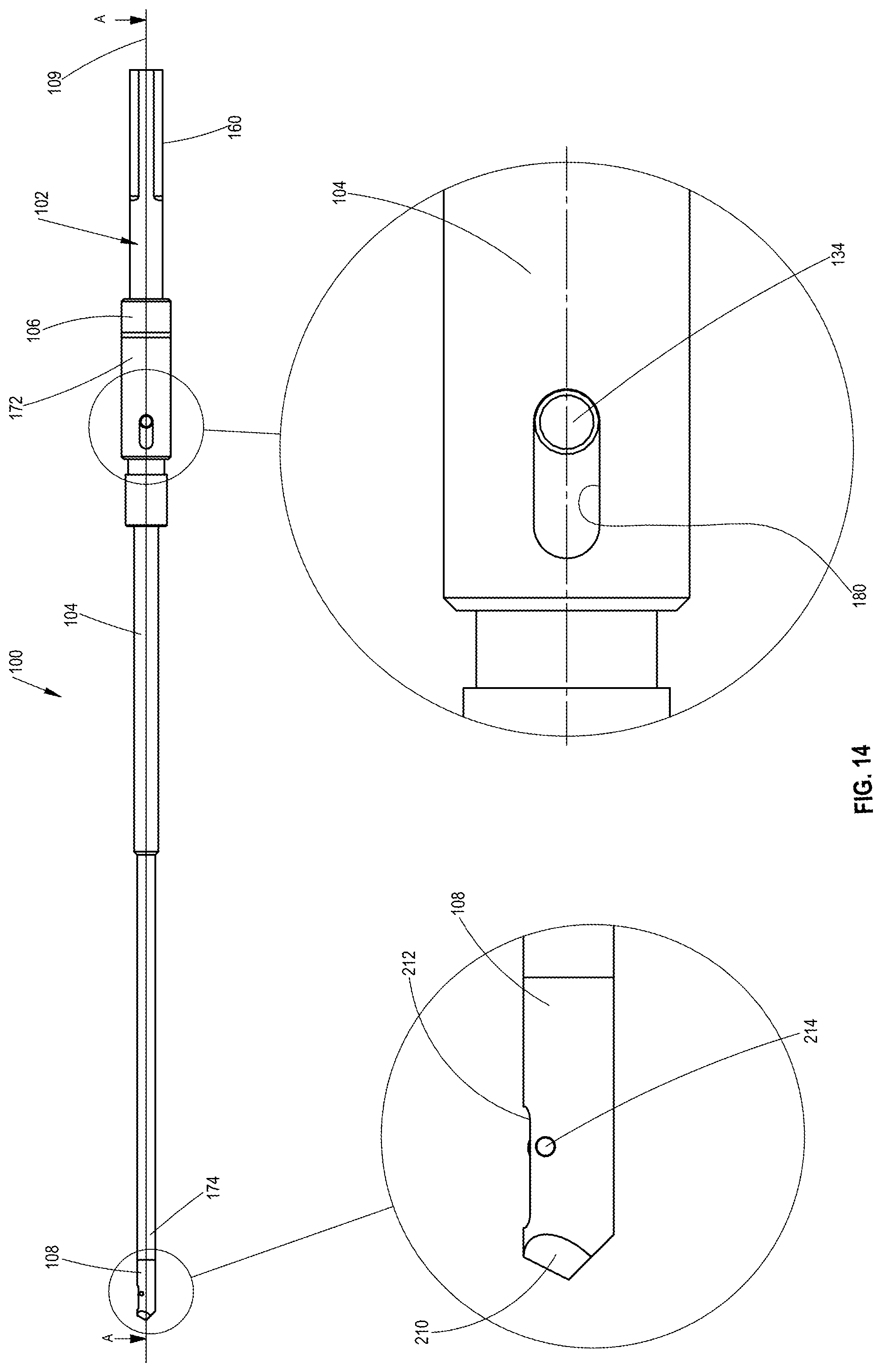 Patent US12102337 Figure 14 – Bone material removal device and a method for use thereof