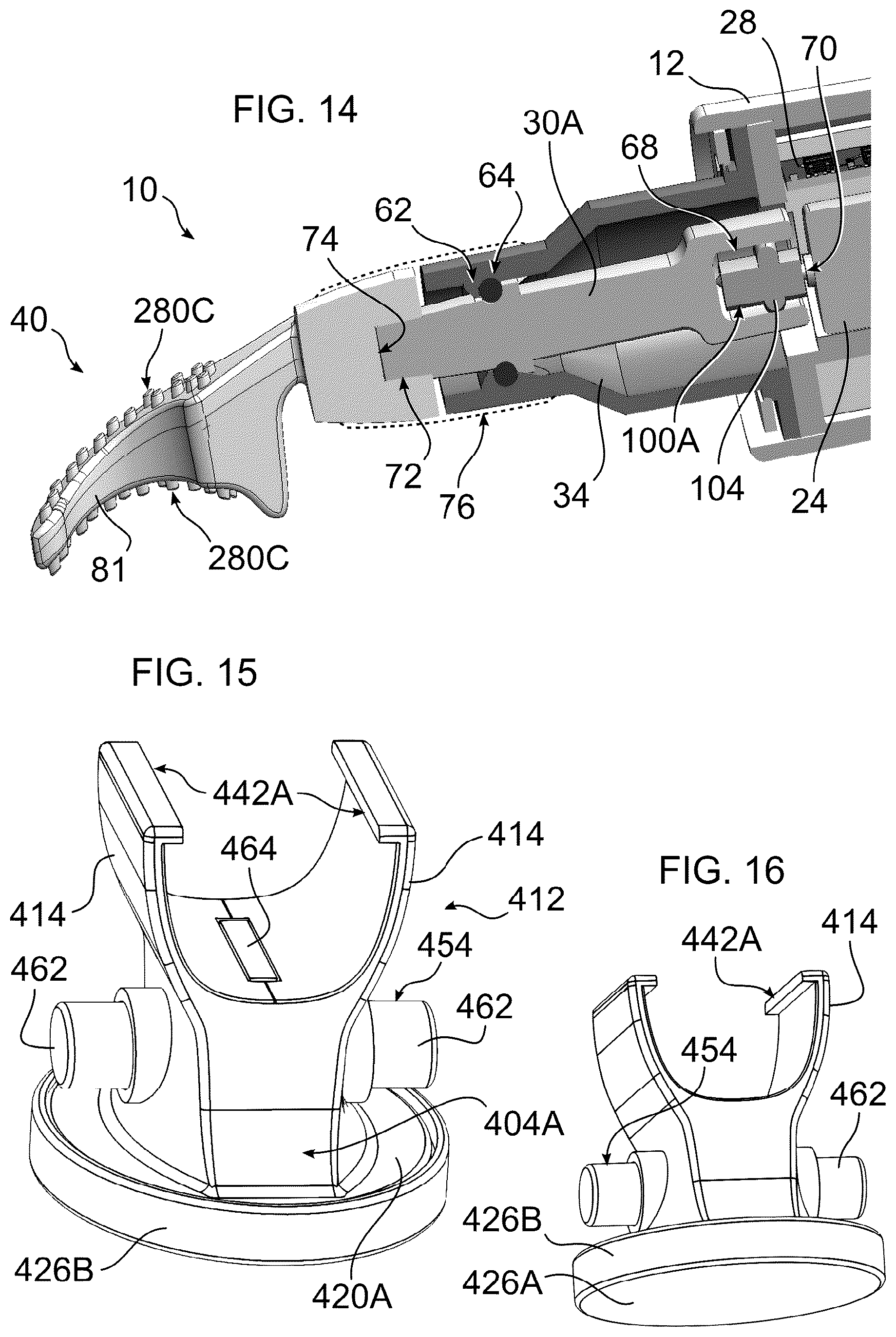 Patent US12102347 Figure 4 – Holder for mounting a handheld tool to a surface