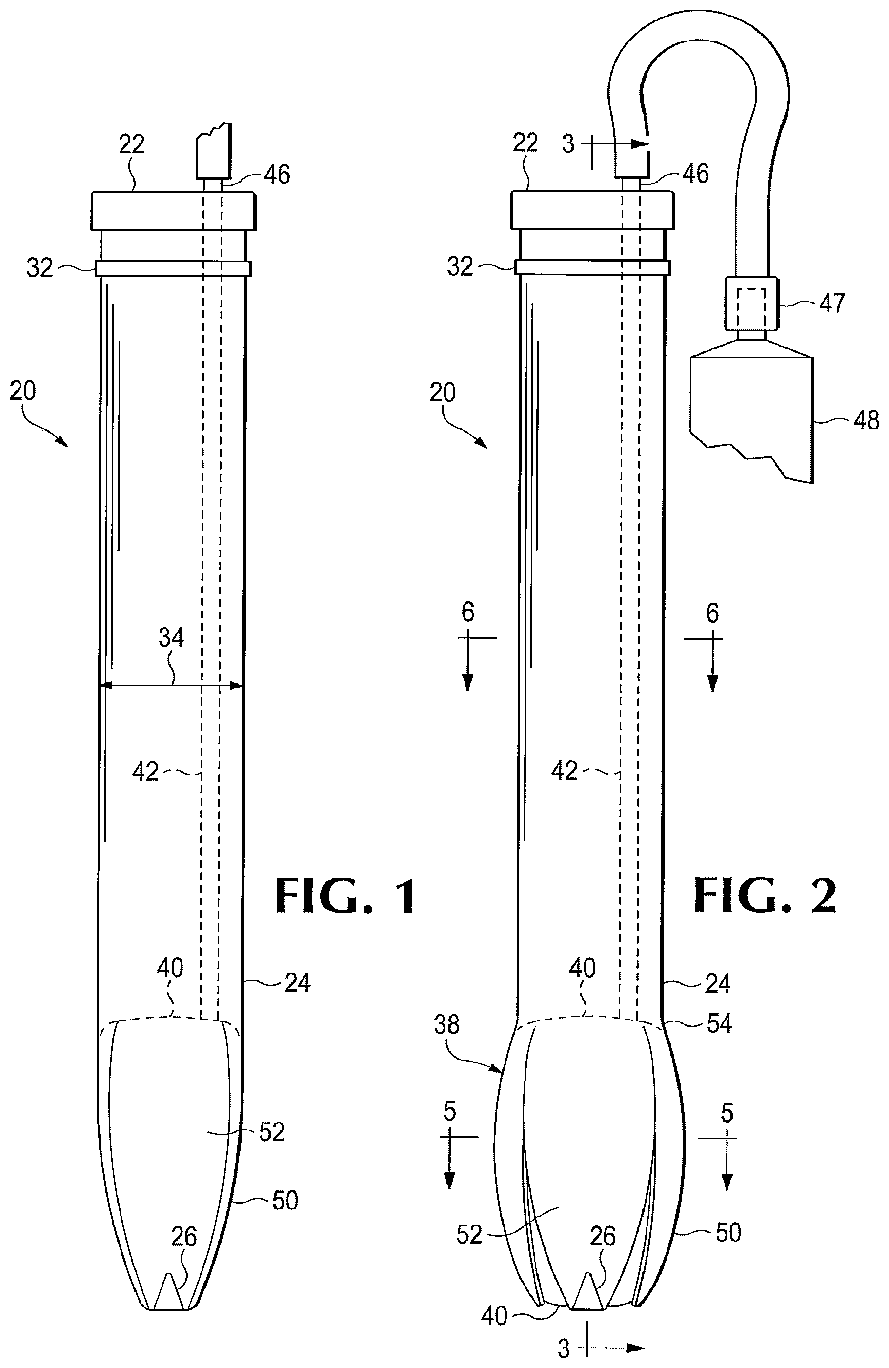 Patent US12102351 — Surgical probe incorporating a dilator — Figure 1