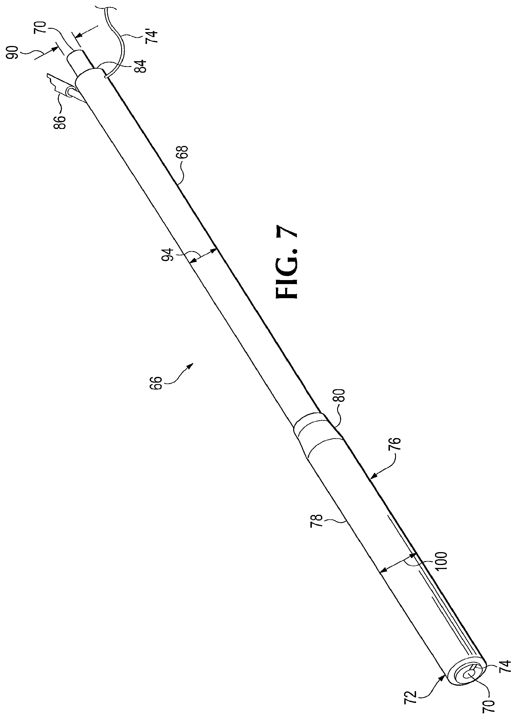 Patent US12102351 Figure 4 – Surgical probe incorporating a dilator
