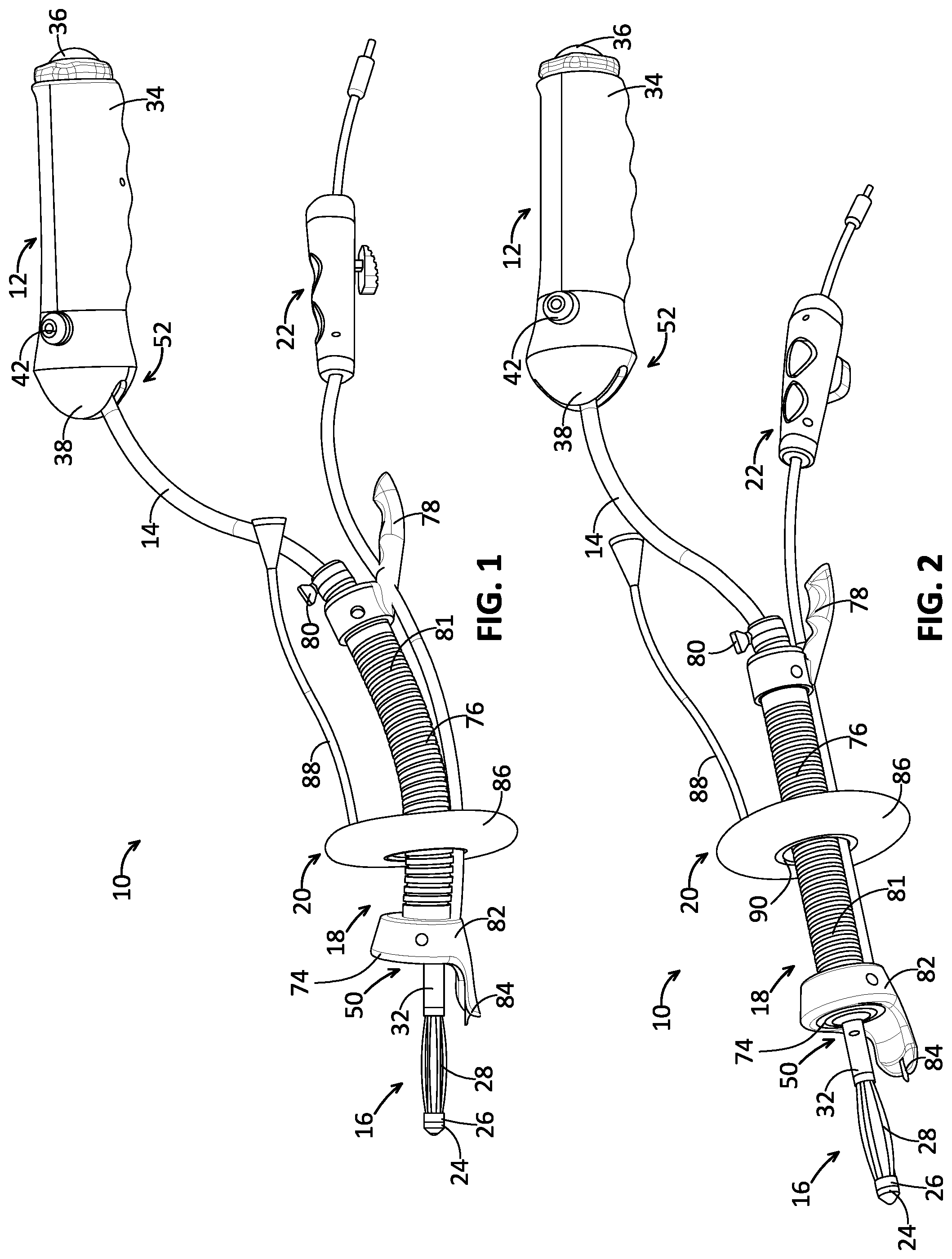 Patent US12102355 Figure 1 – Uterine manipulator with cutting head