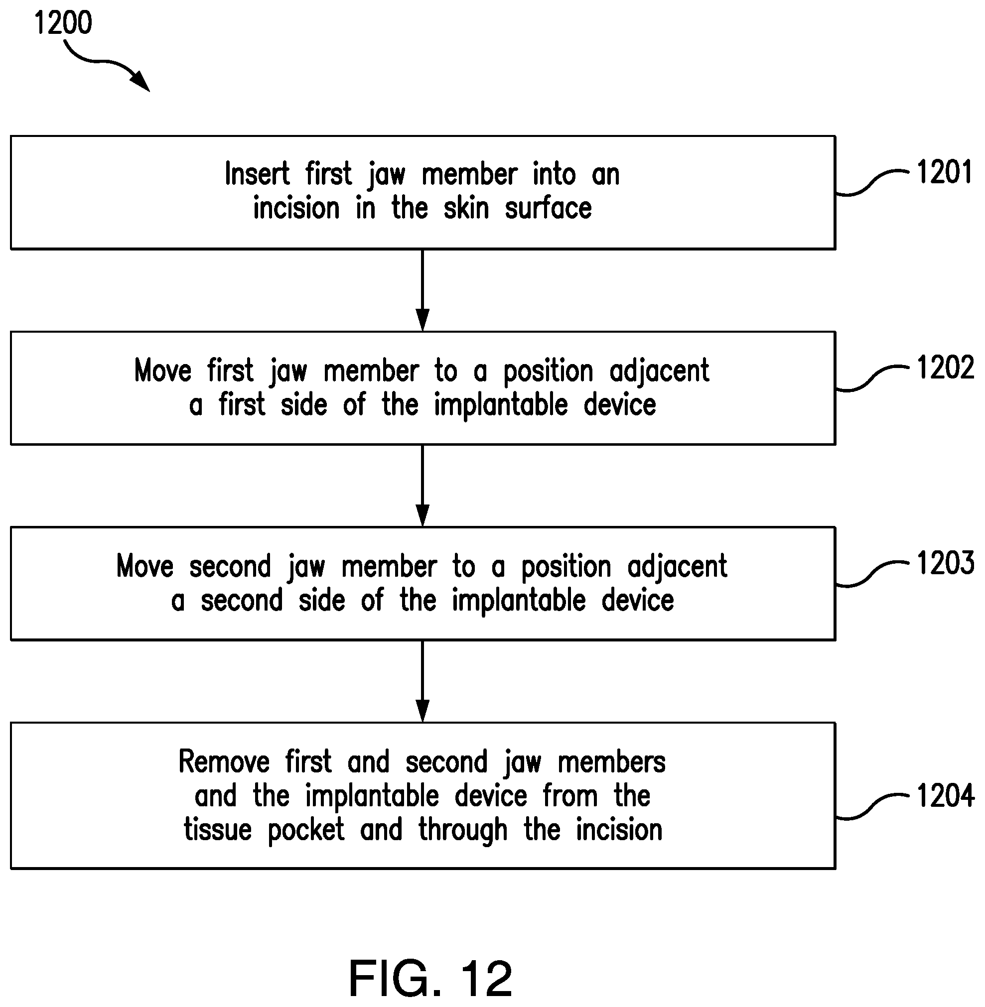 Patent US12102356 Figure 13 – Removal tool for a subcutaneous implantable device