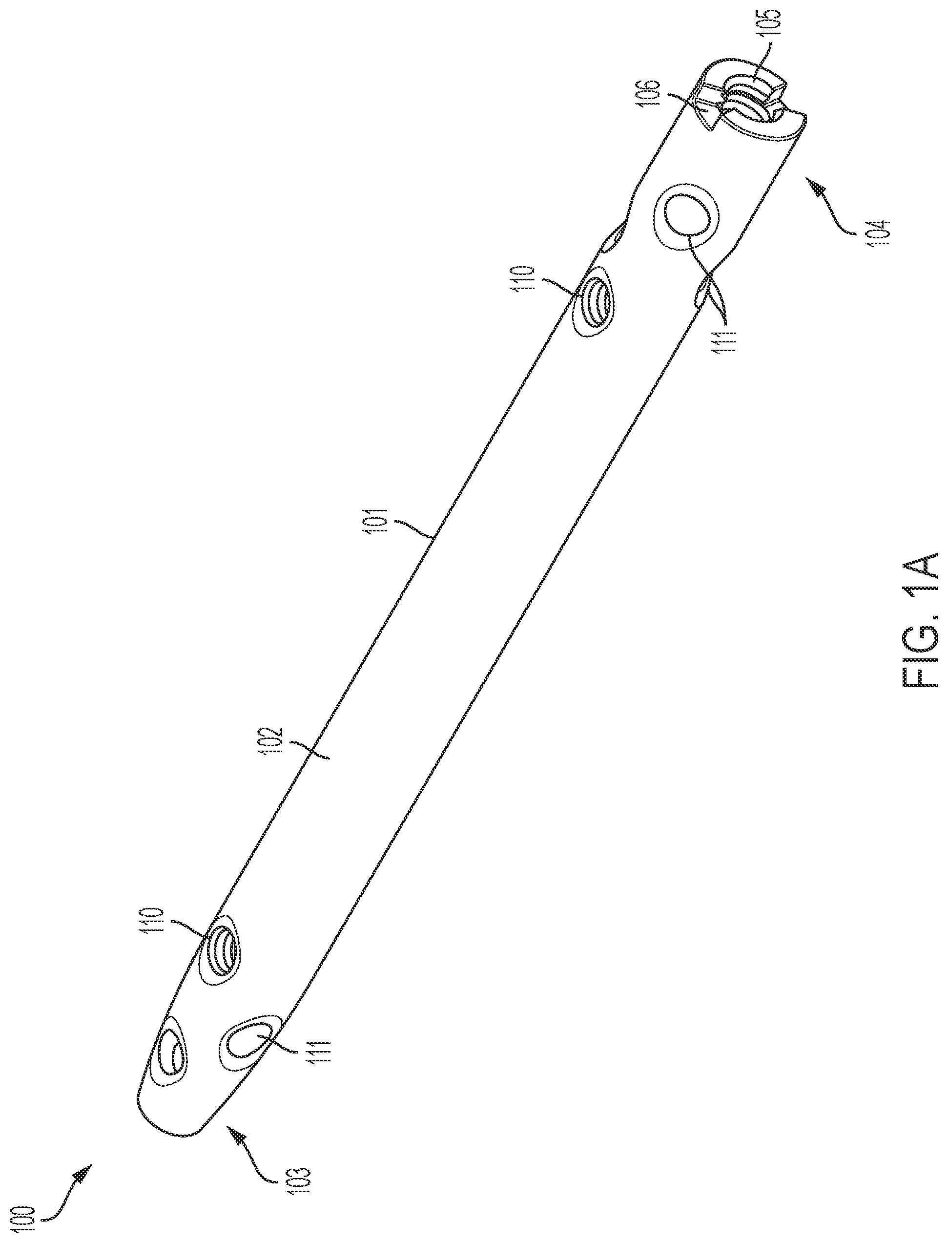 Patent US12102359 Figure 1 – Intramedullary fixation nail and method of use