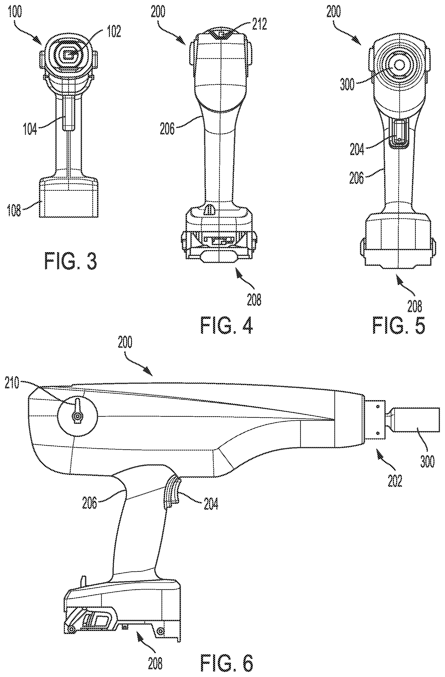 Patent US12102369 Figure 2 – Surgical impacting tool interfaces