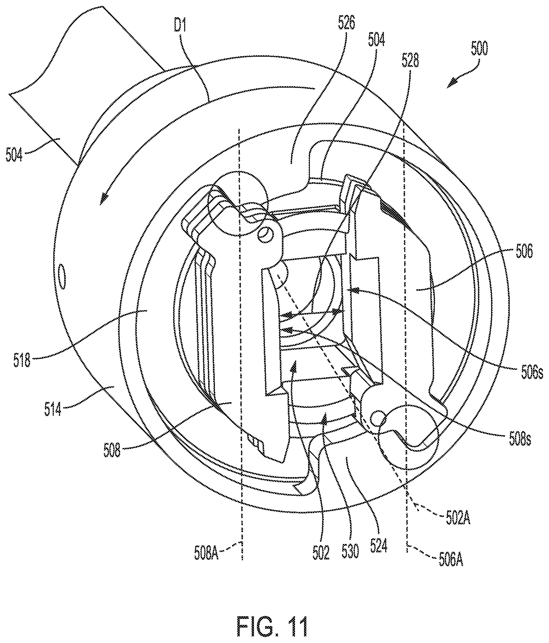 Patent US12102369 Figure 5 – Surgical impacting tool interfaces