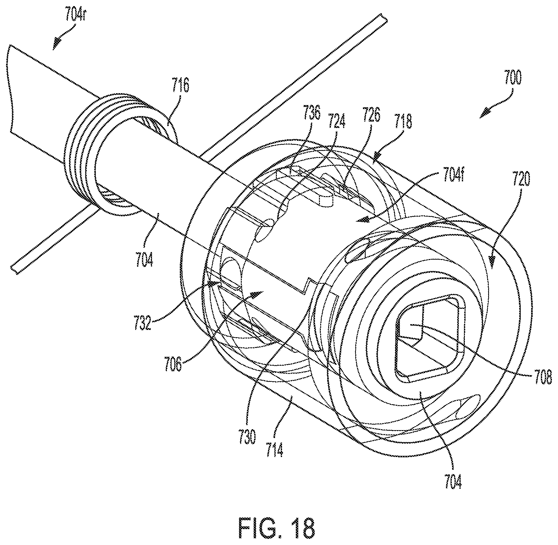 Patent US12102369 Figure 11 – Surgical impacting tool interfaces