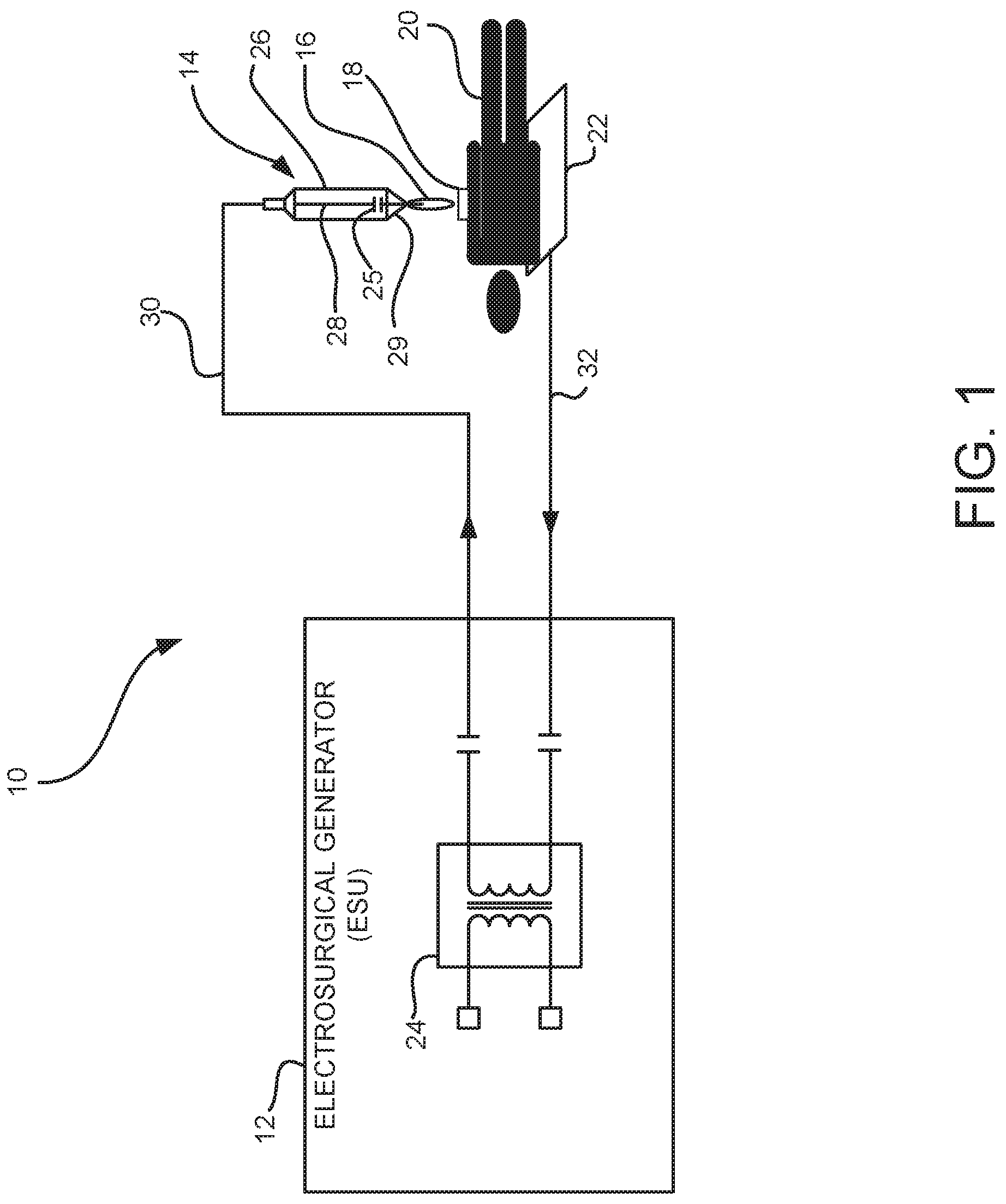 Patent US12102370 Figure 1 – Skin status monitor and method thereof for electrosurgical apparatuses