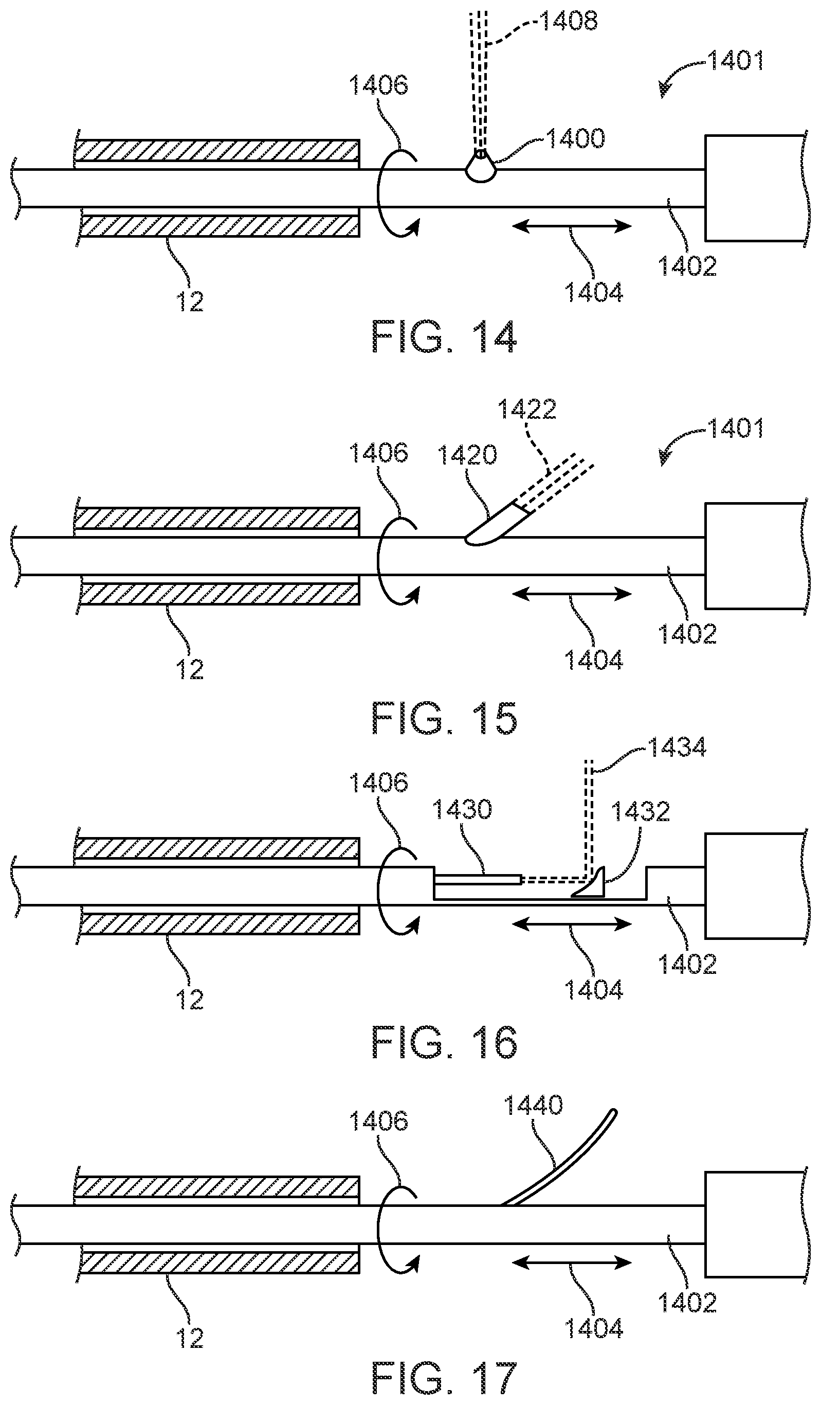 Patent US12102383 Figure 14 – Tissue resection device with motors and control circuitry