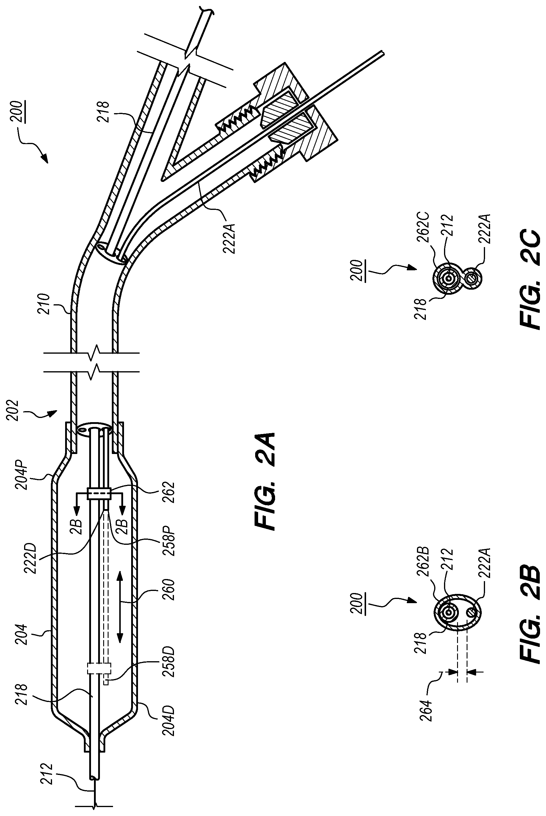 Patent US12102384 Figure 2 – Dynamic intravascular lithotripsy device with movable energy guide