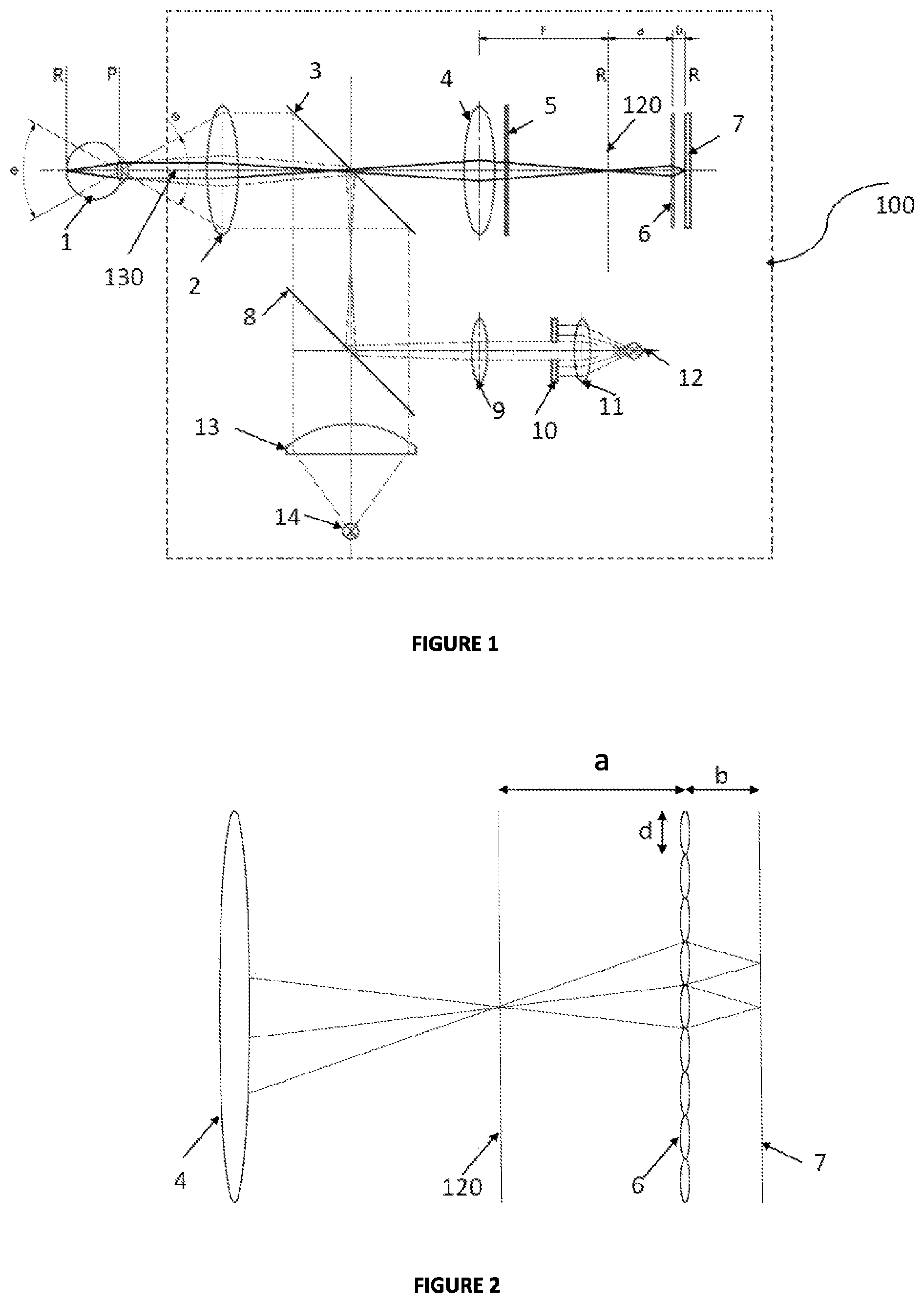 Patent US12102385 Figure 1 – Method and system for calibrating a plenoptic camera system