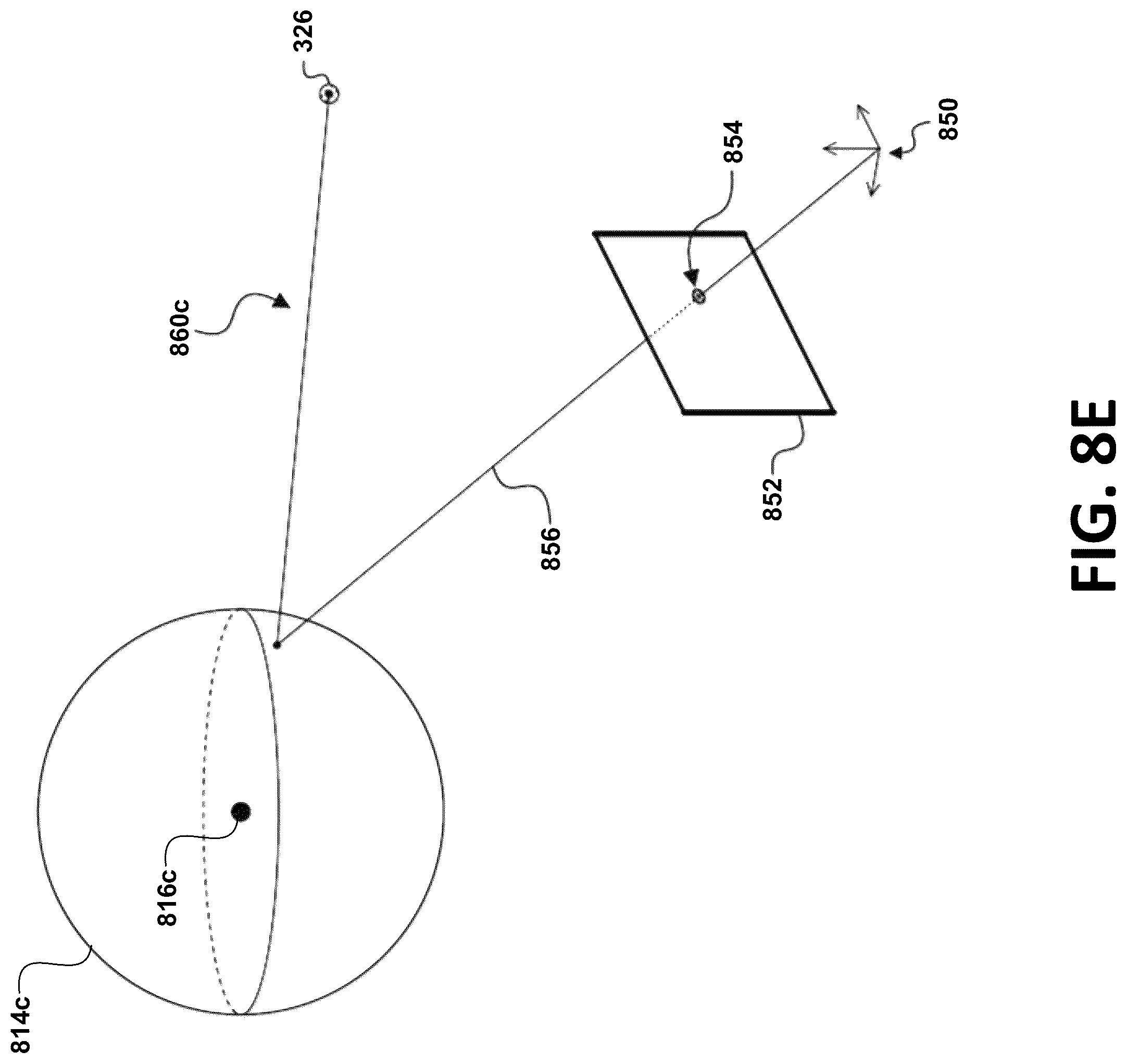 Patent US12102388 Figure 13 – Eye center of rotation determination, depth plane selection, and render camera positioning in display systems