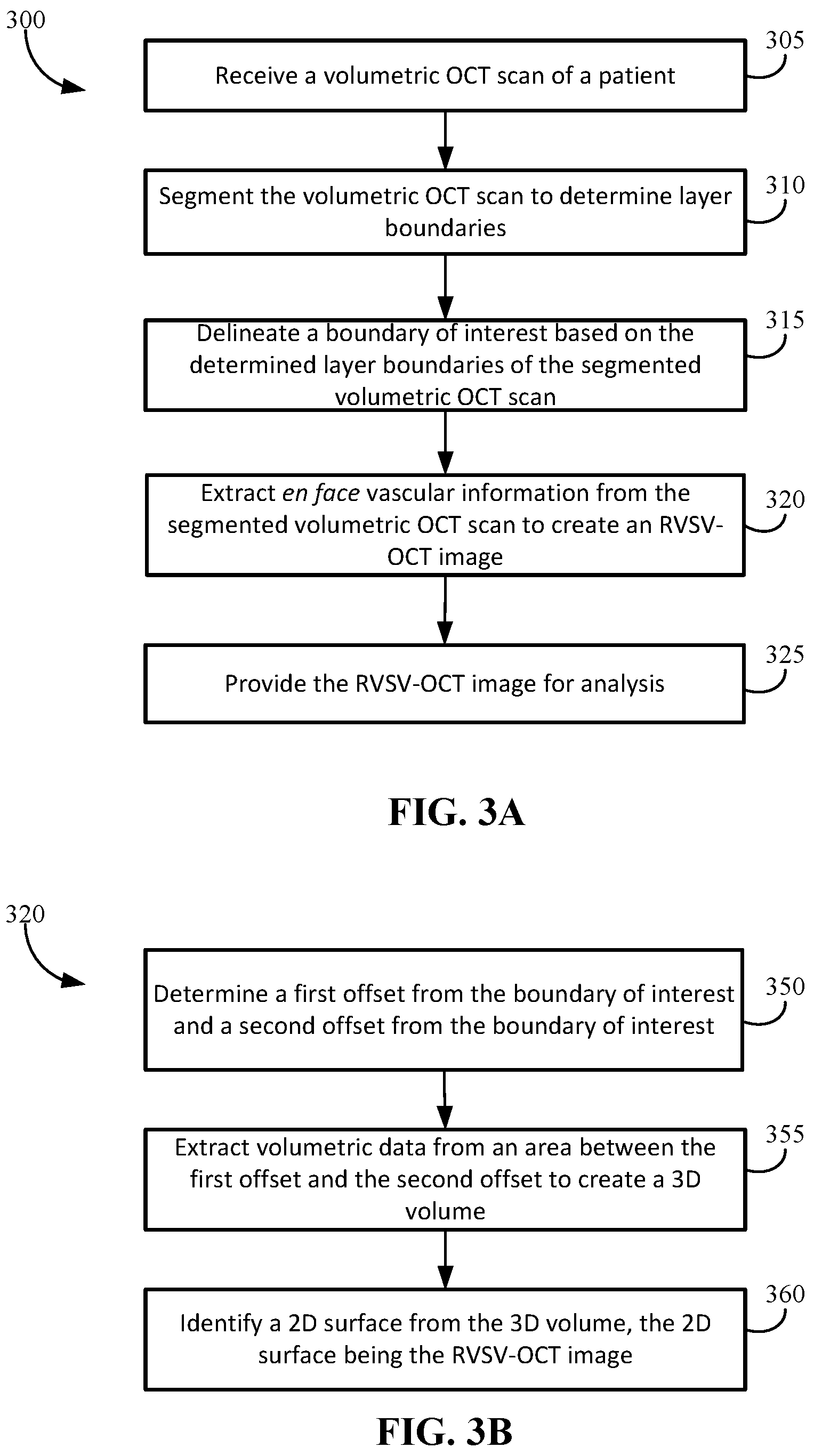 Patent US12102389 Figure 3 – En face retinal vessel shadow view optical coherence tomography images