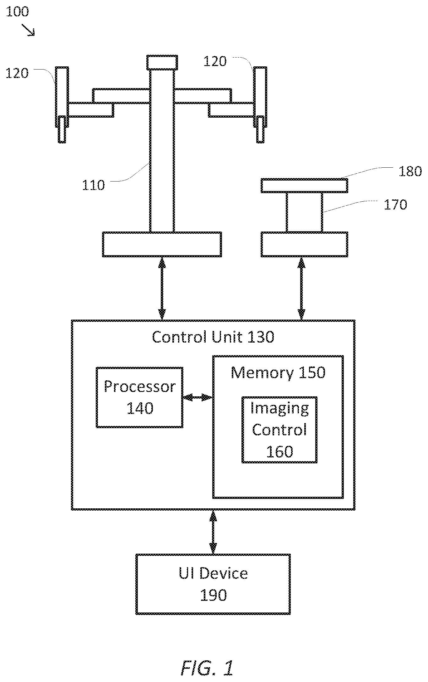Patent US12102391 Figure 1 – System and method for registration and coordinated manipulation of augmented reality image components