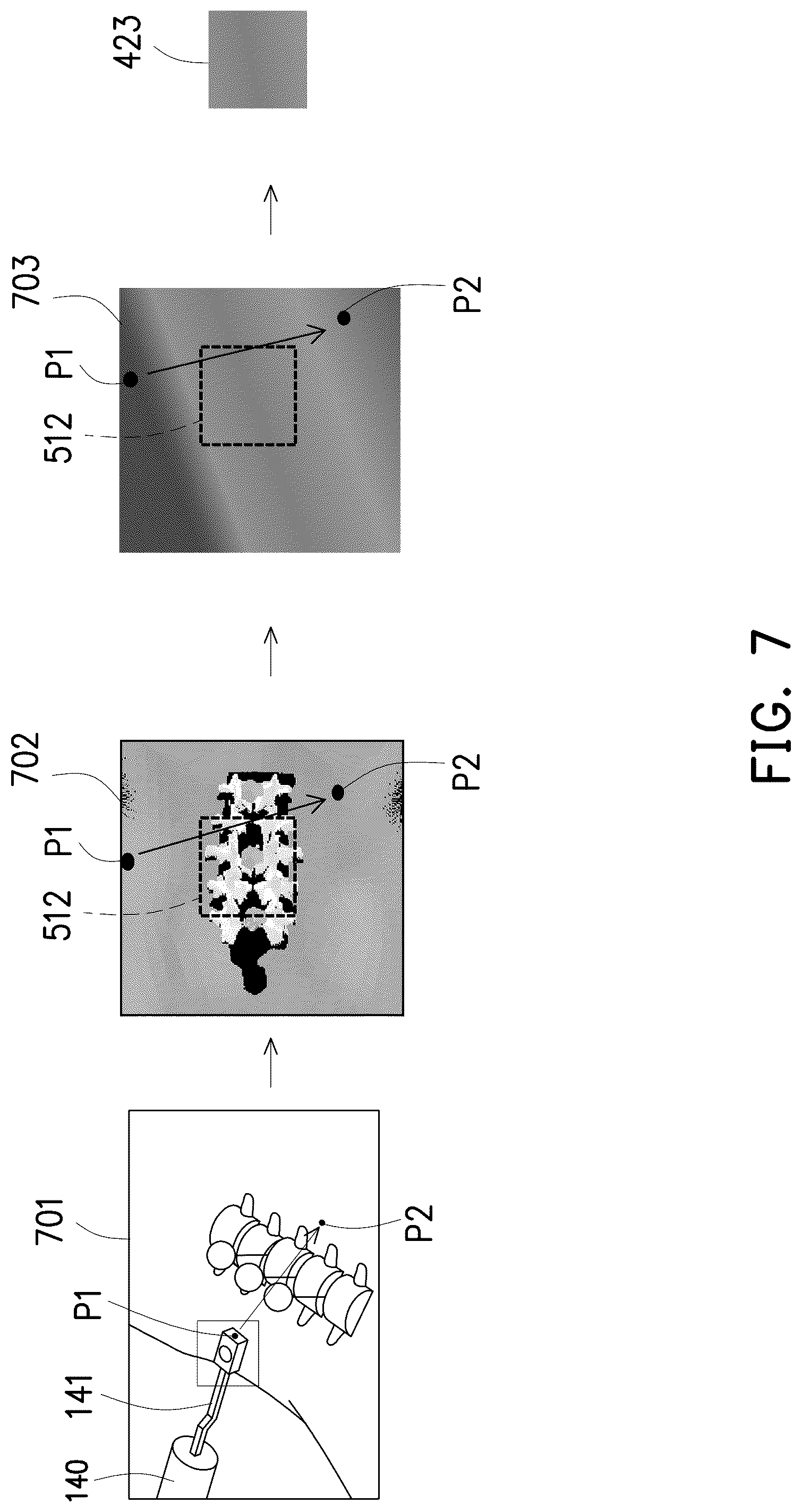 Patent US12102393 Figure 7 – Surgical robotic arm control system and control method thereof