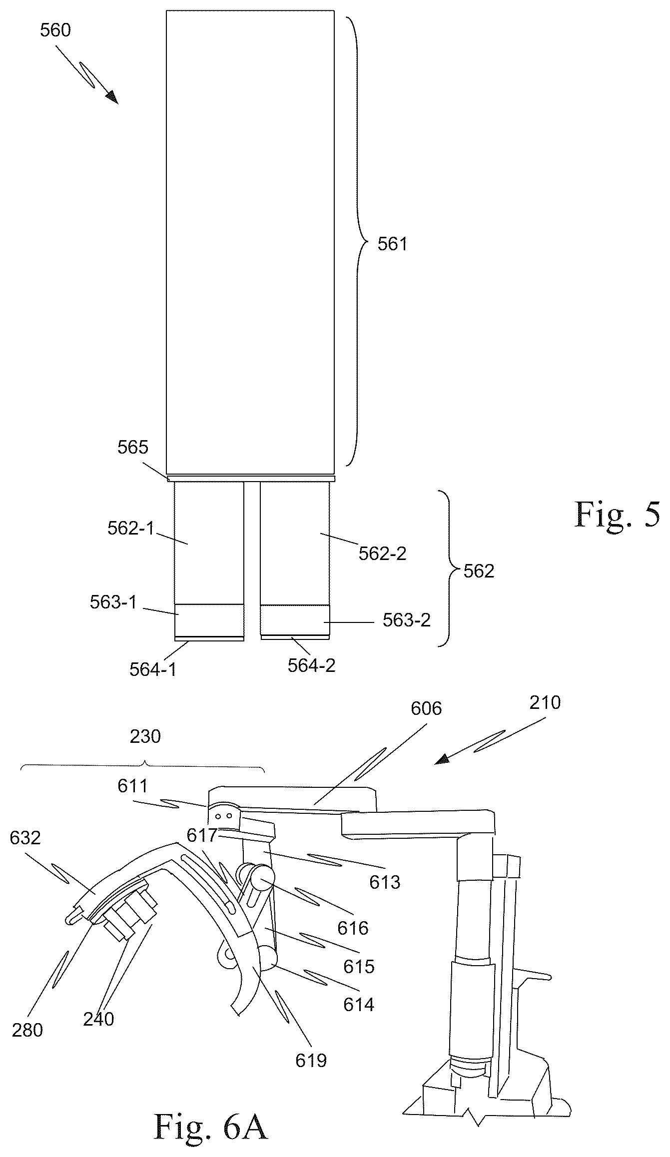 Patent US12102398 Figure 6 – Automated instrument preload engage/disengage mechanism