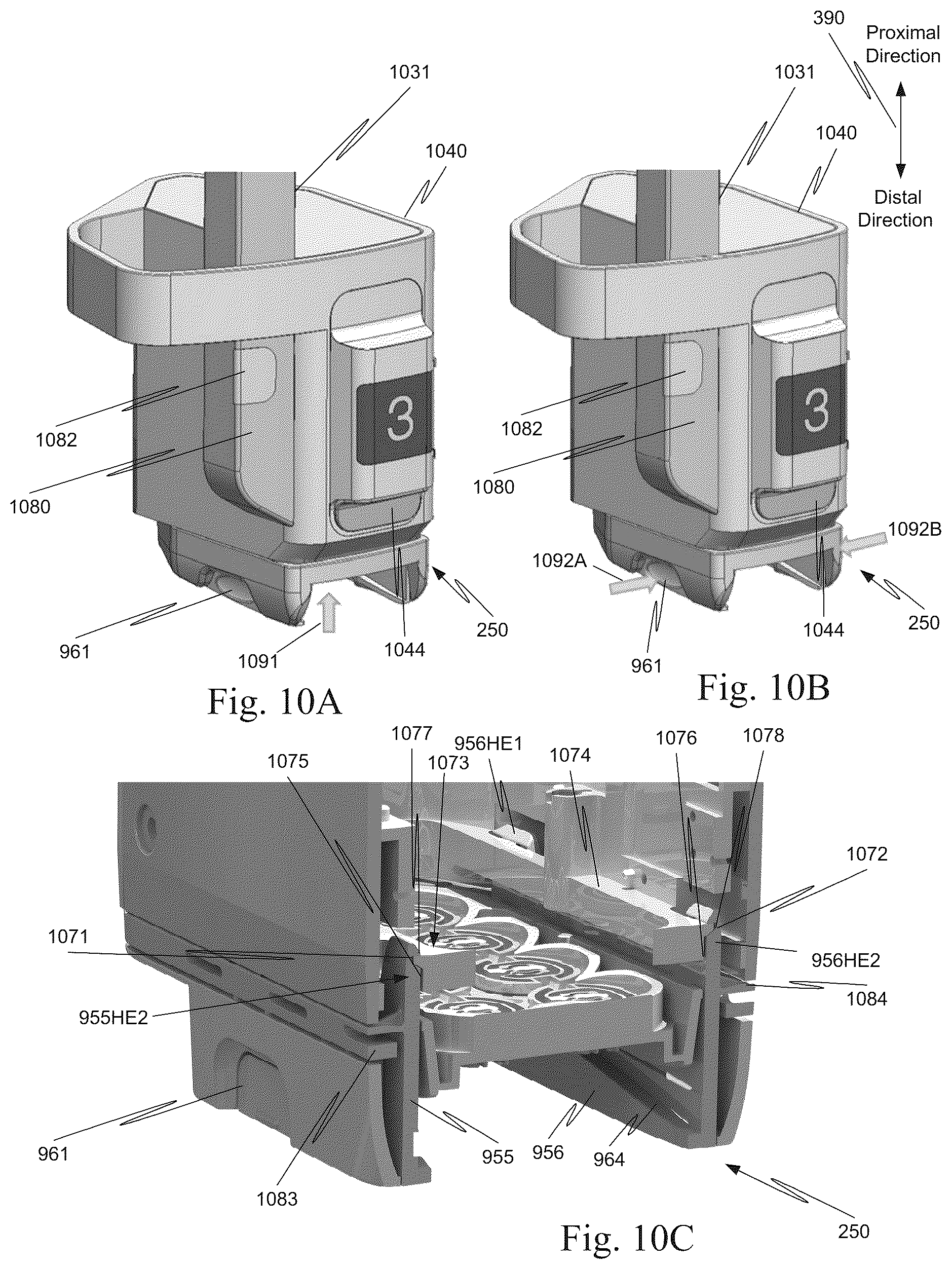 Patent US12102398 Figure 13 – Automated instrument preload engage/disengage mechanism
