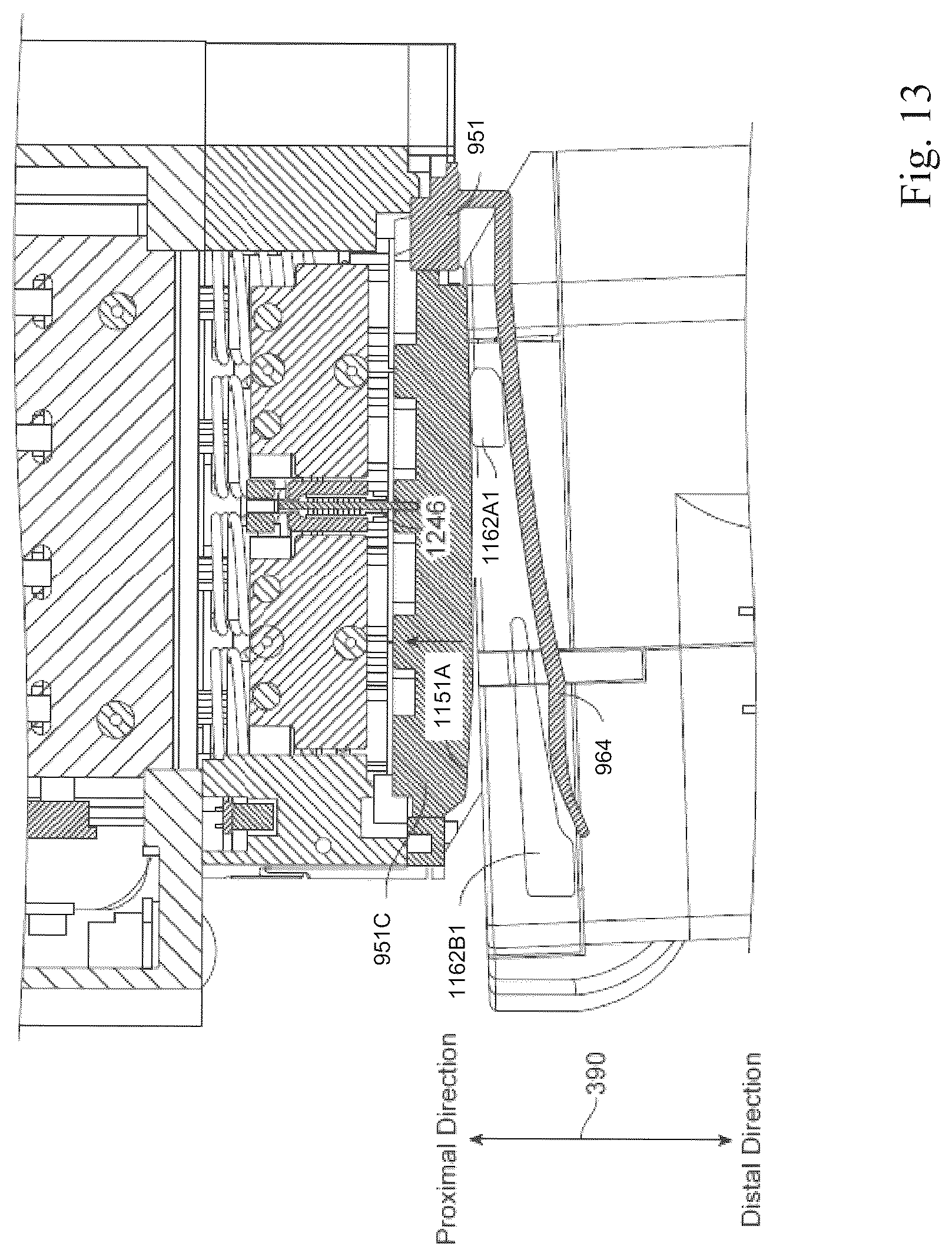 Patent US12102398 Figure 16 – Automated instrument preload engage/disengage mechanism