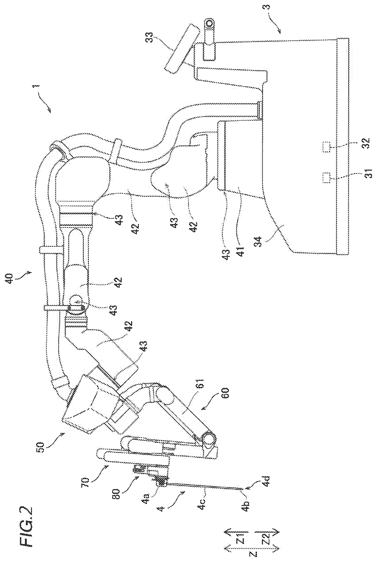 Patent US12102399 Figure 2 – Surgical robot and surgical robot system