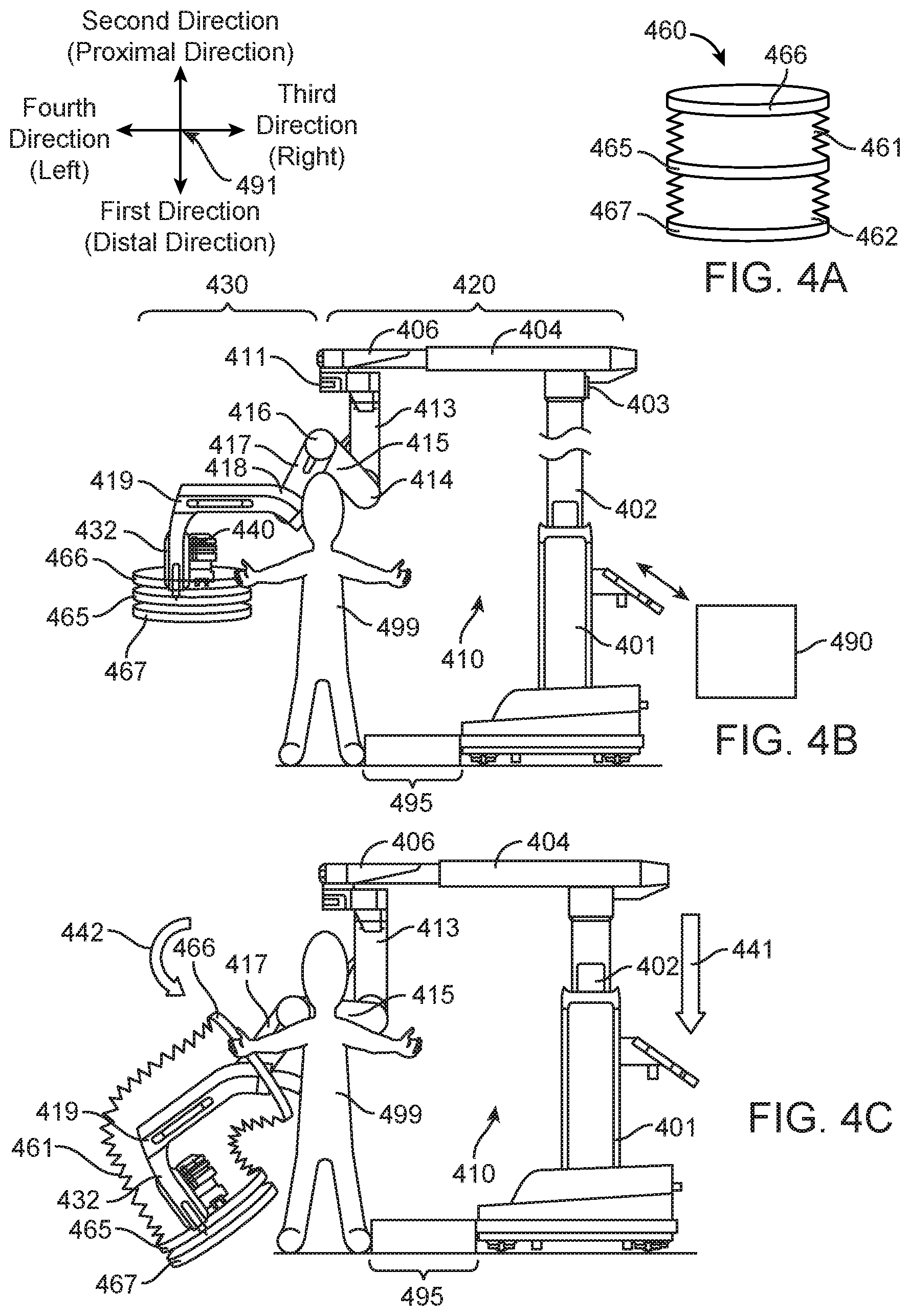 Patent US12102400 Figure 4 – Techniques for controlling a moveable component