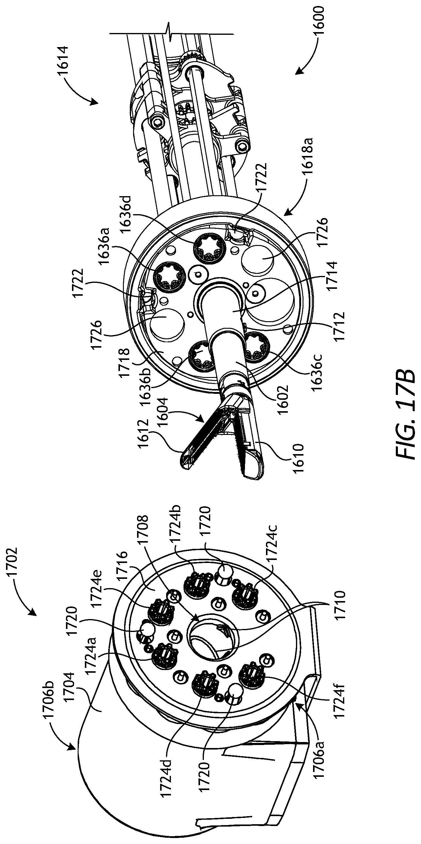 Patent US12102402 Figure 16 – Slipper clutch for surgical tool bailout