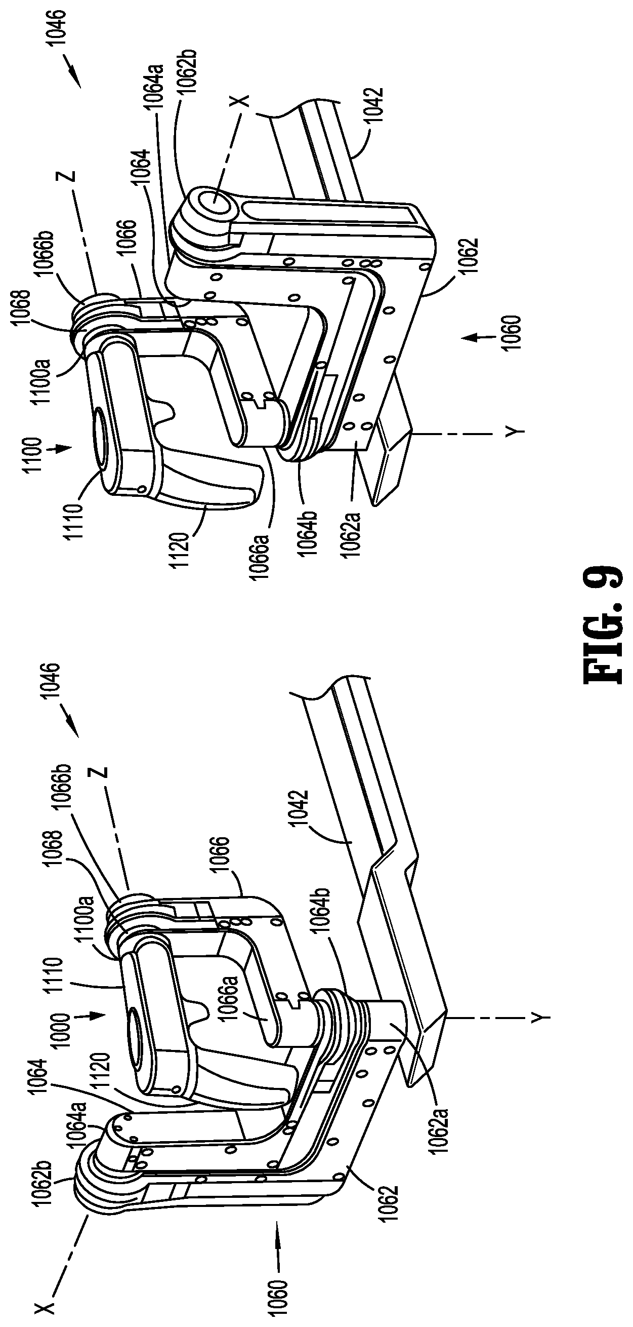 Patent US12102403 Figure 10 – Robotic surgical systems with user engagement monitoring