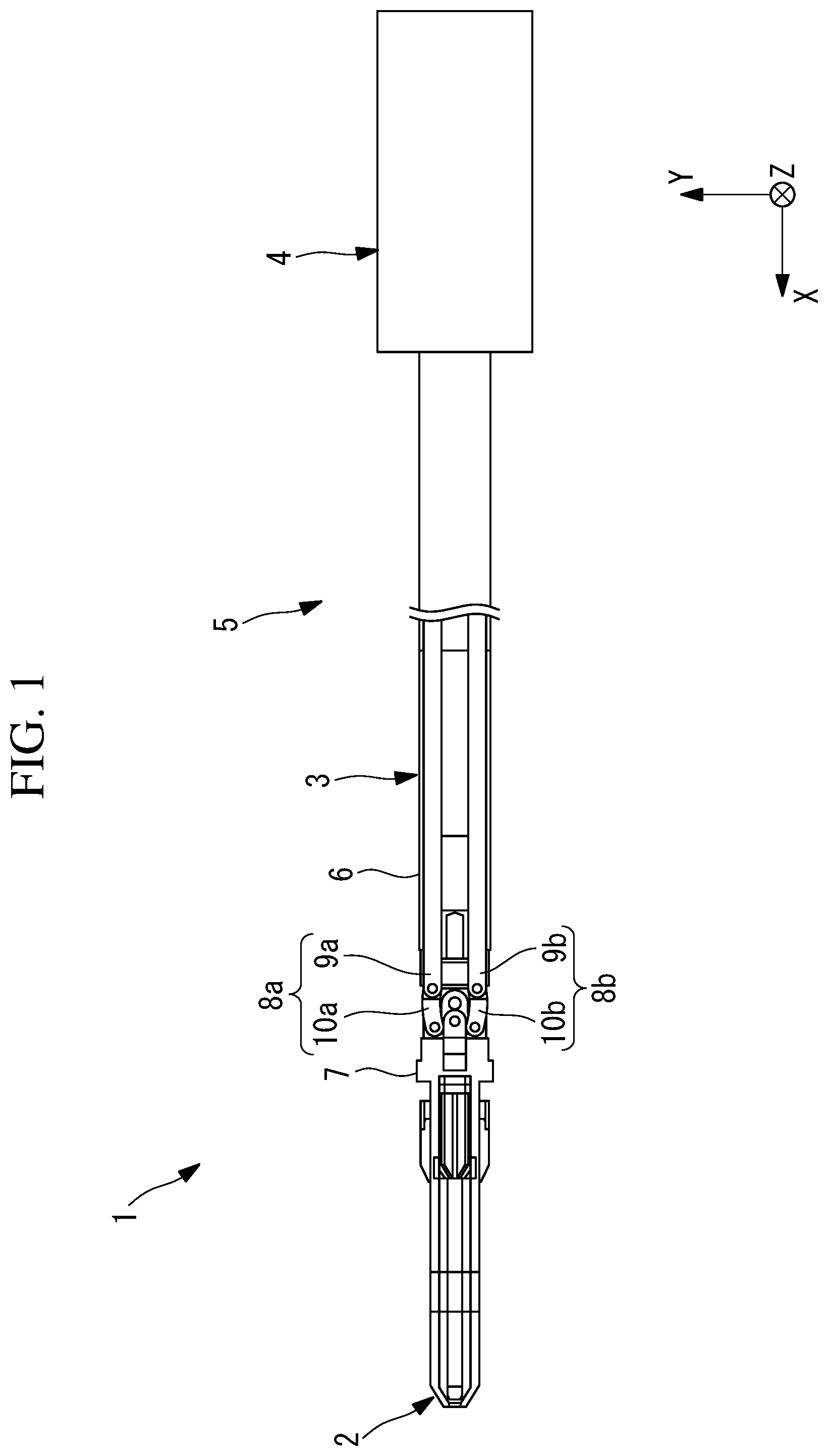Patent US12102404 Figure 1 – Bending mechanism and medical manipulator
