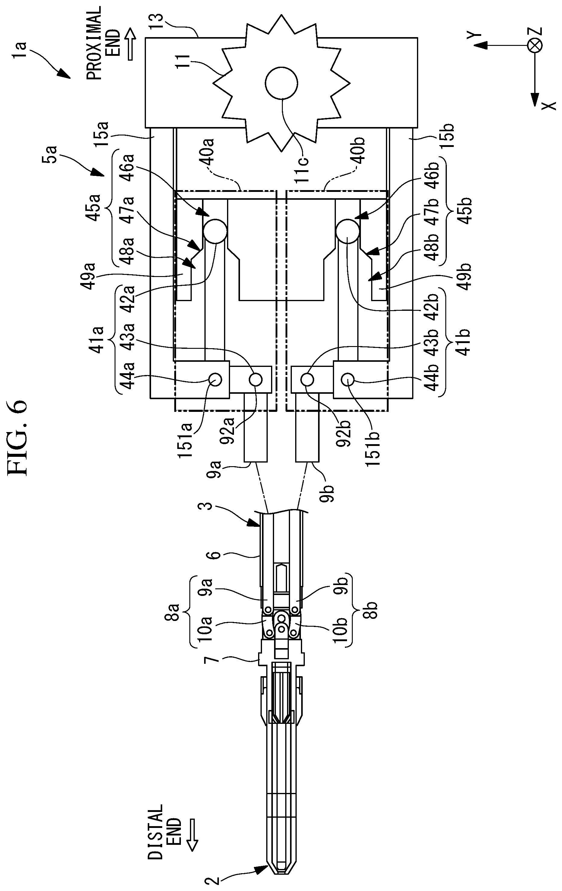 Patent US12102404 Figure 5 – Bending mechanism and medical manipulator