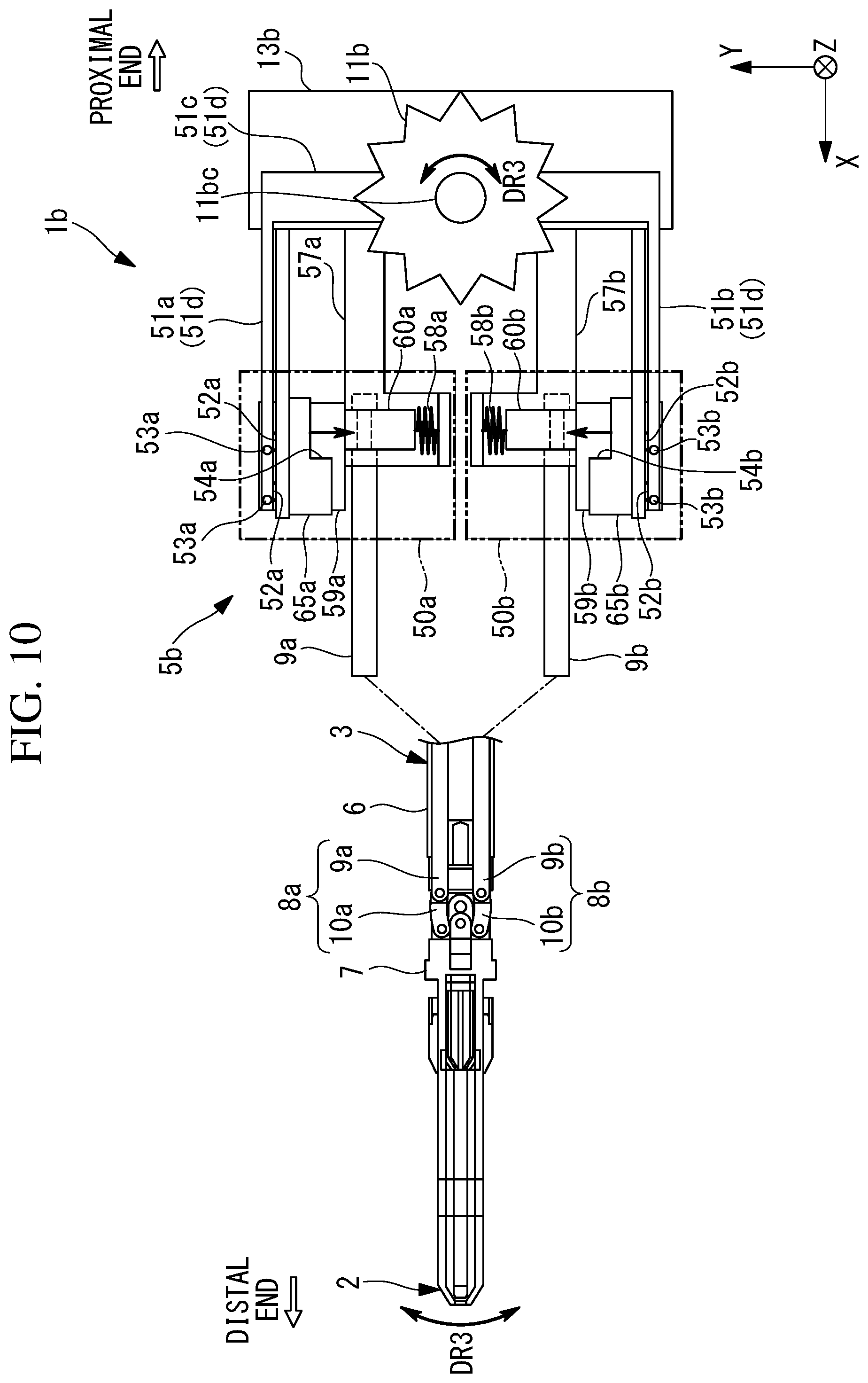 Patent US12102404 Figure 9 – Bending mechanism and medical manipulator