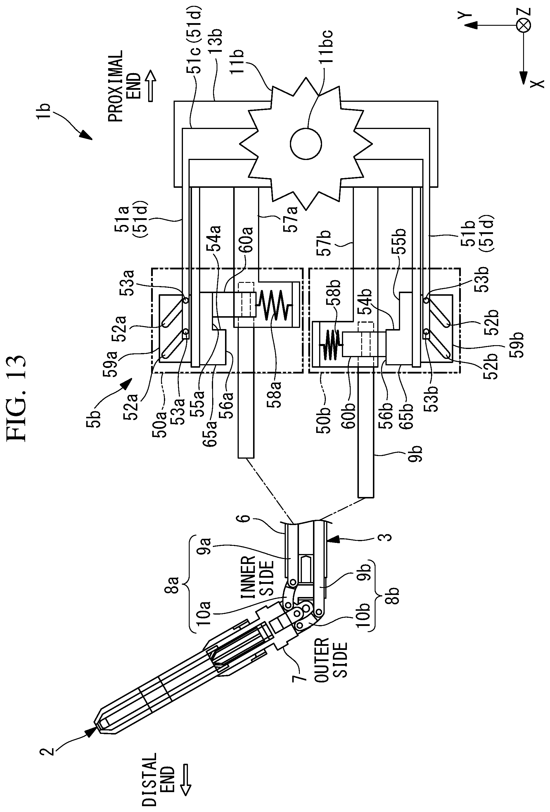 Patent US12102404 Figure 12 – Bending mechanism and medical manipulator