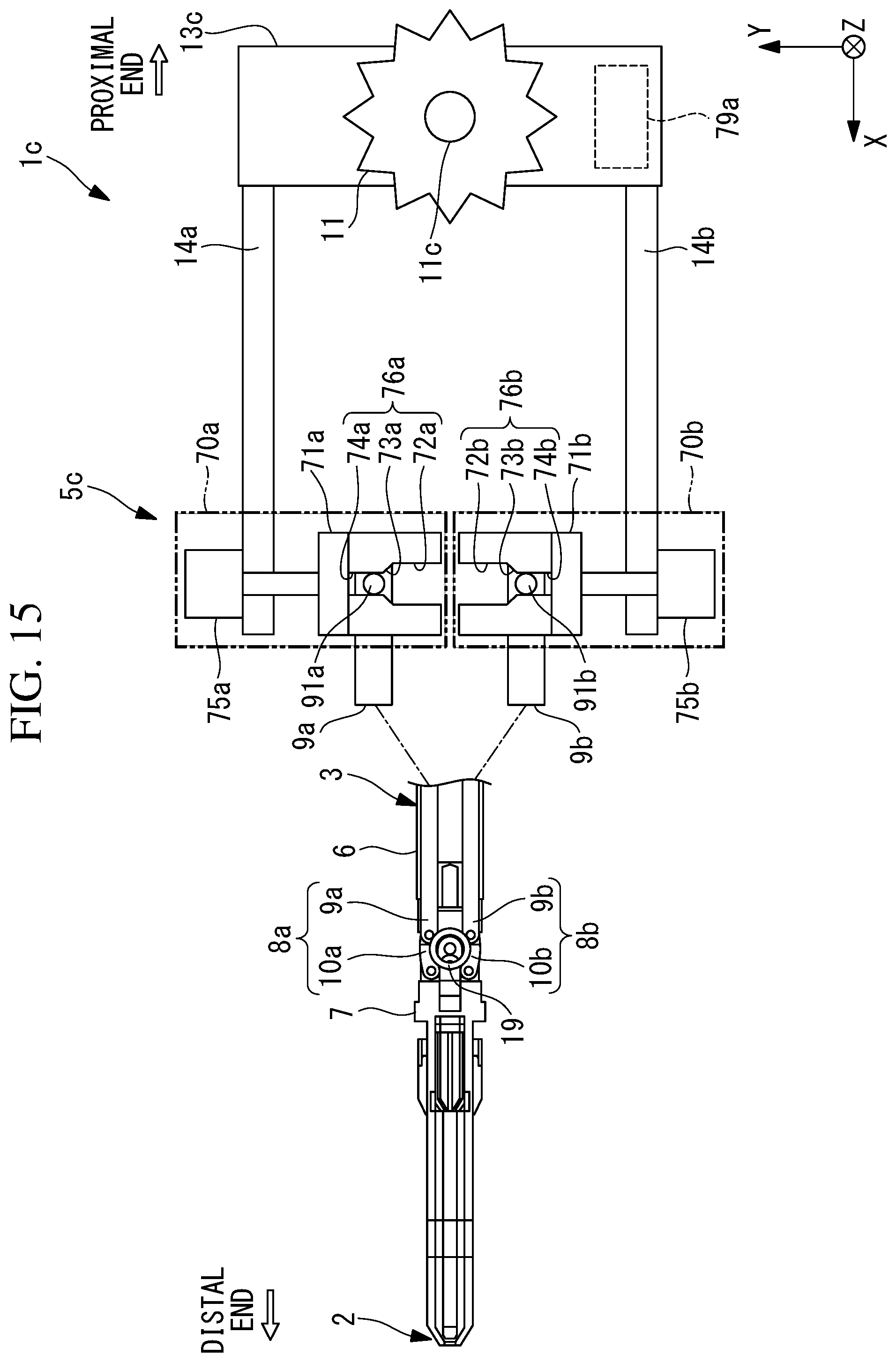 Patent US12102404 Figure 14 – Bending mechanism and medical manipulator