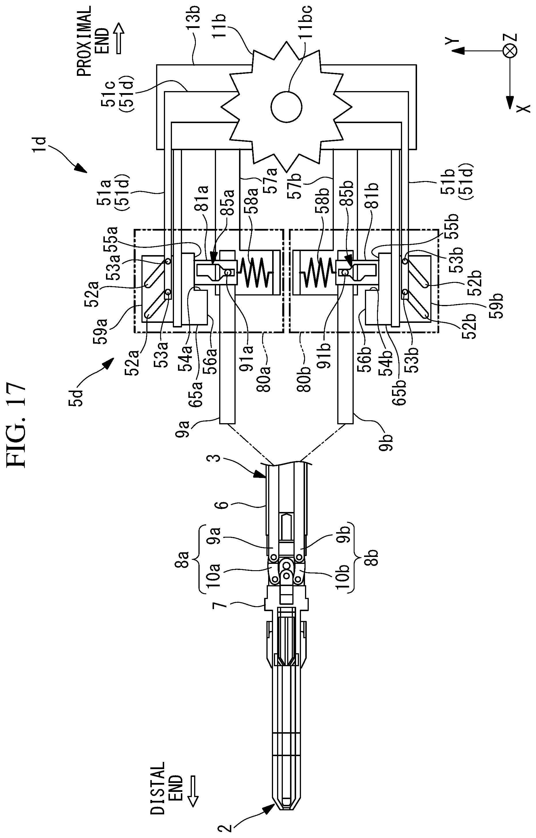 Patent US12102404 Figure 16 – Bending mechanism and medical manipulator
