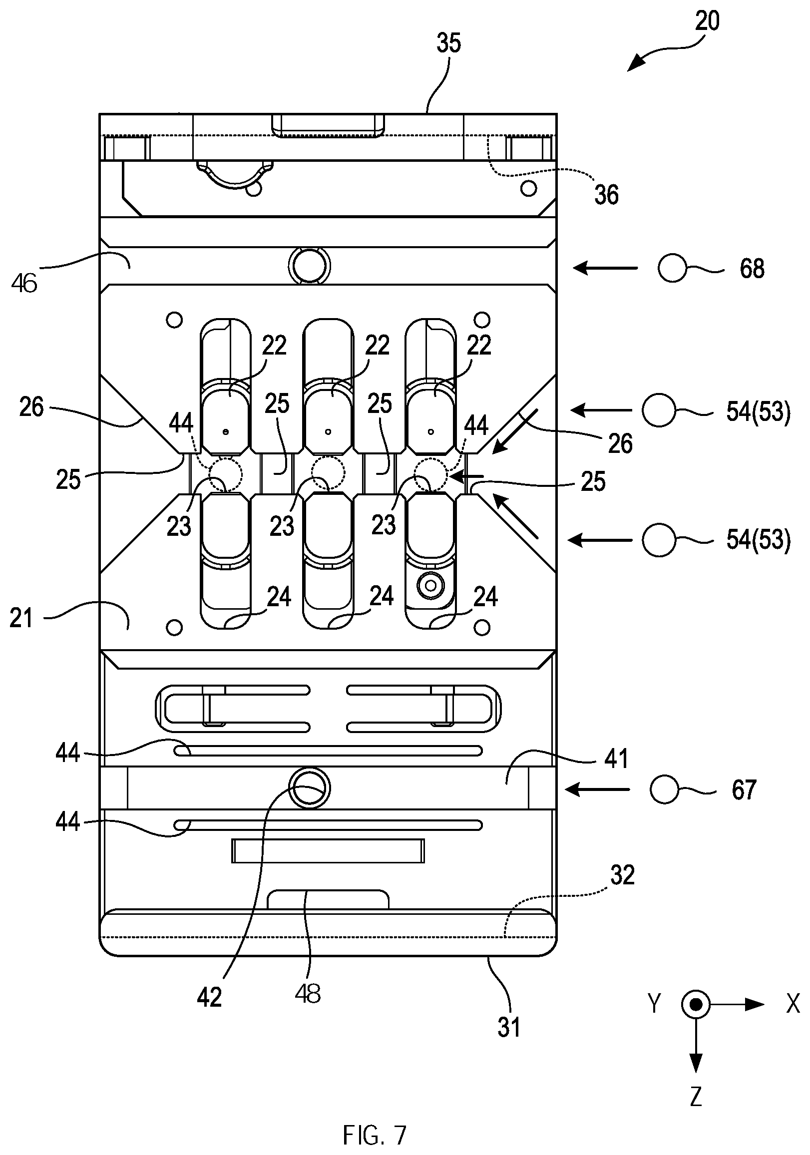 Patent US12102405 Figure 7 – Medical robot, surgical tool and attachment portion