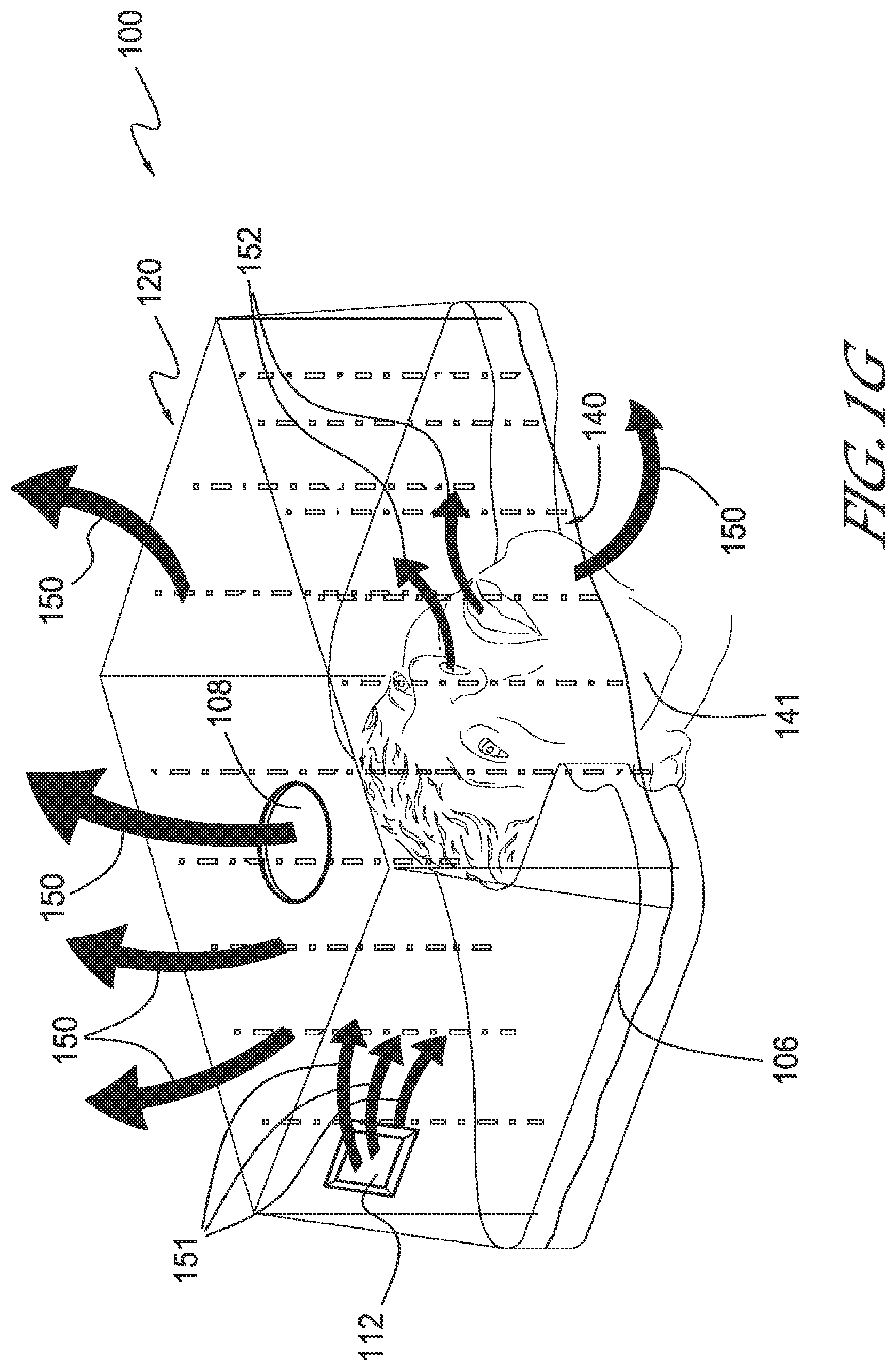 Patent US12102408 Figure 7 – Sterile surgical drape for ophthalmic surgery