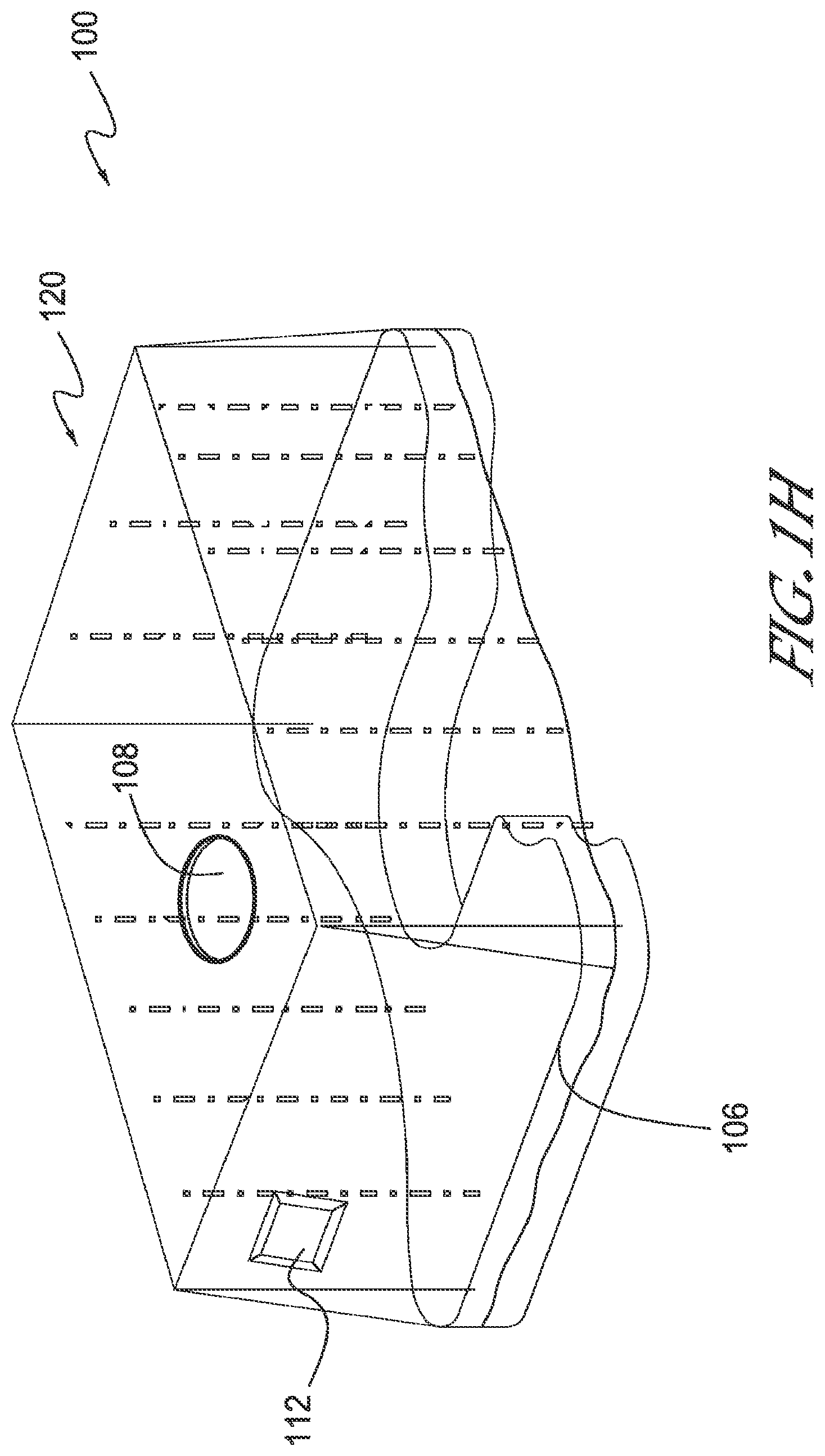 Patent US12102408 Figure 8 – Sterile surgical drape for ophthalmic surgery