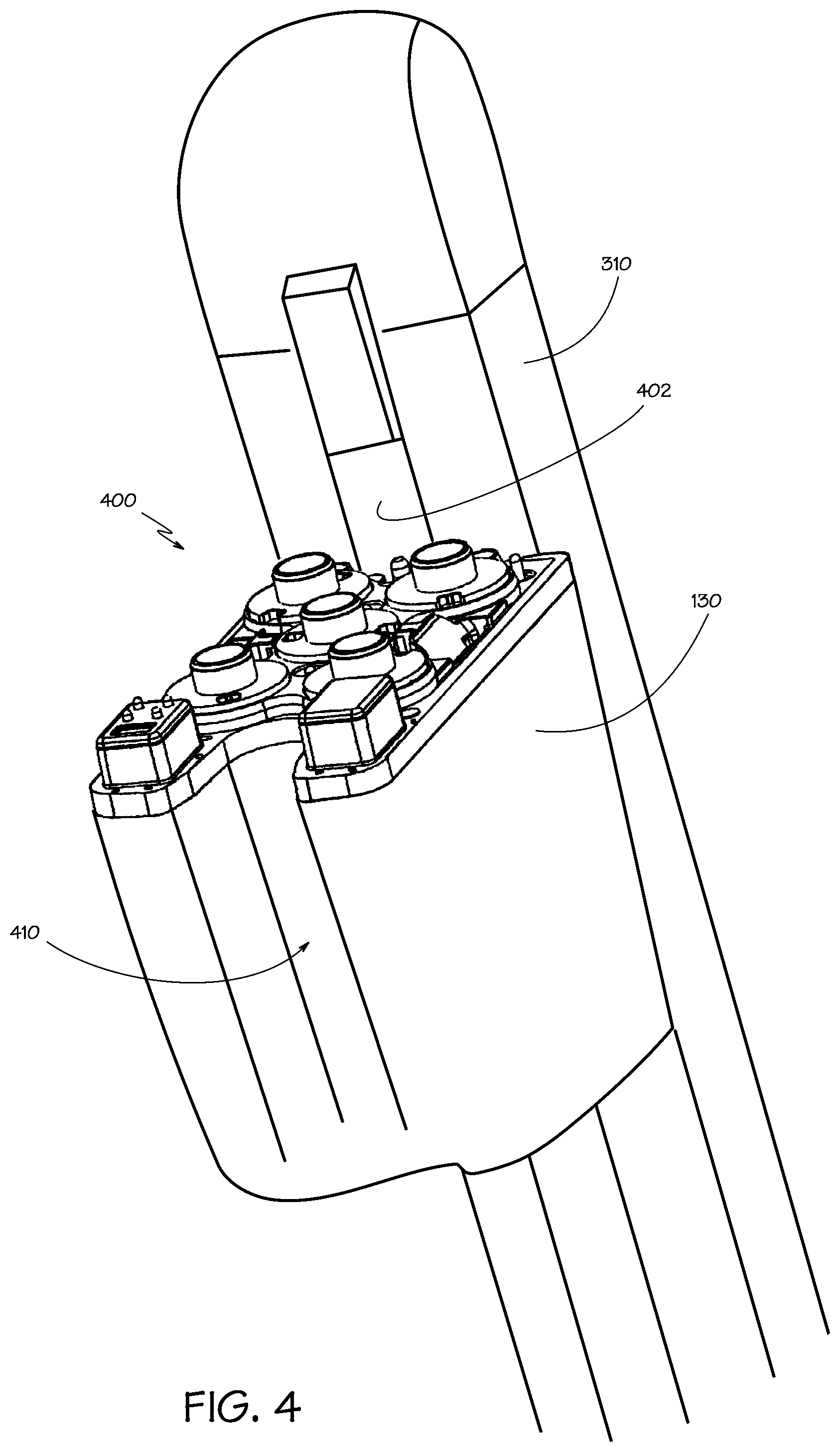 Patent US12102409 Figure 3 – Alignment and engagement for teleoperated actuated surgical instrument