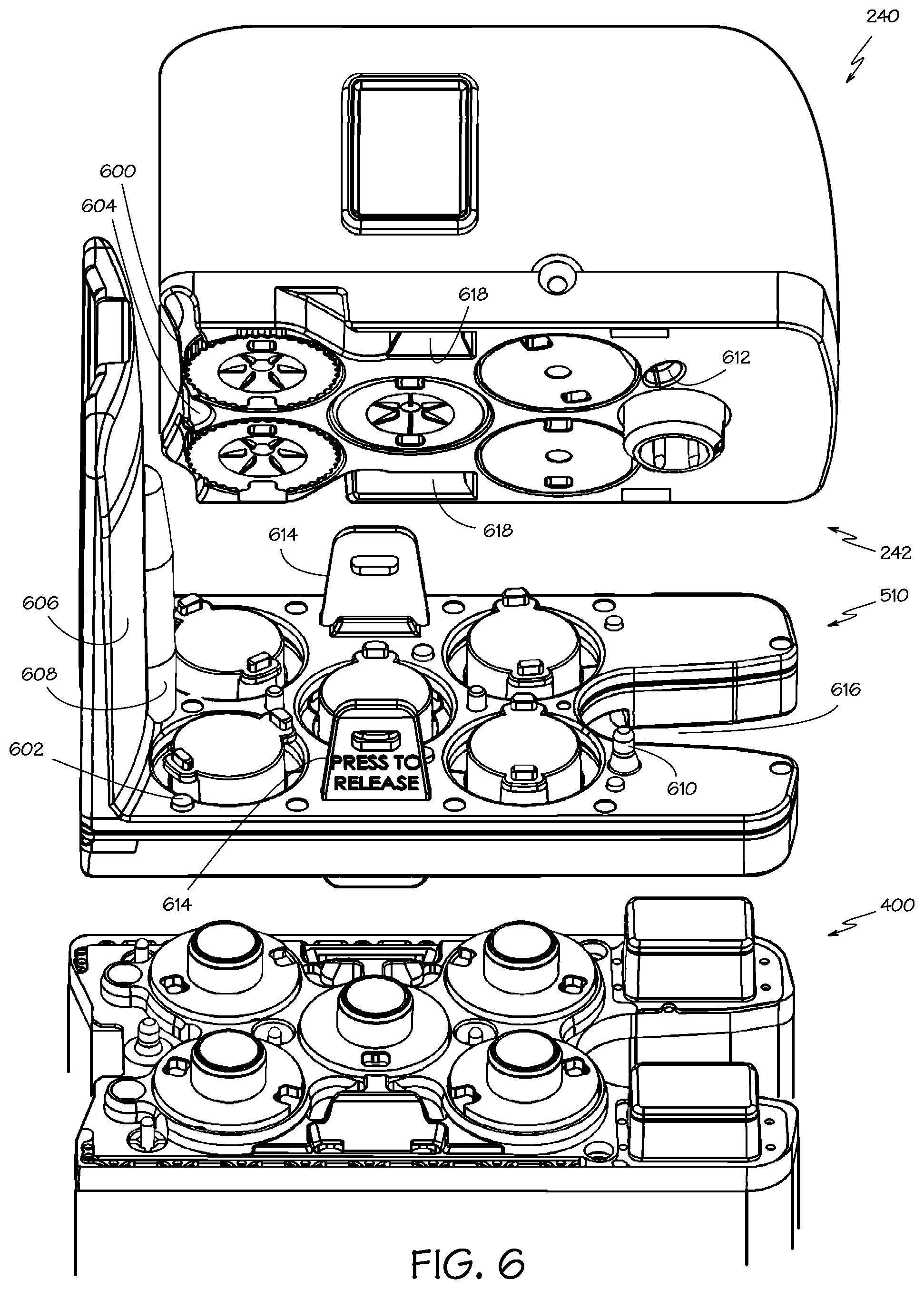 Patent US12102409 Figure 5 – Alignment and engagement for teleoperated actuated surgical instrument