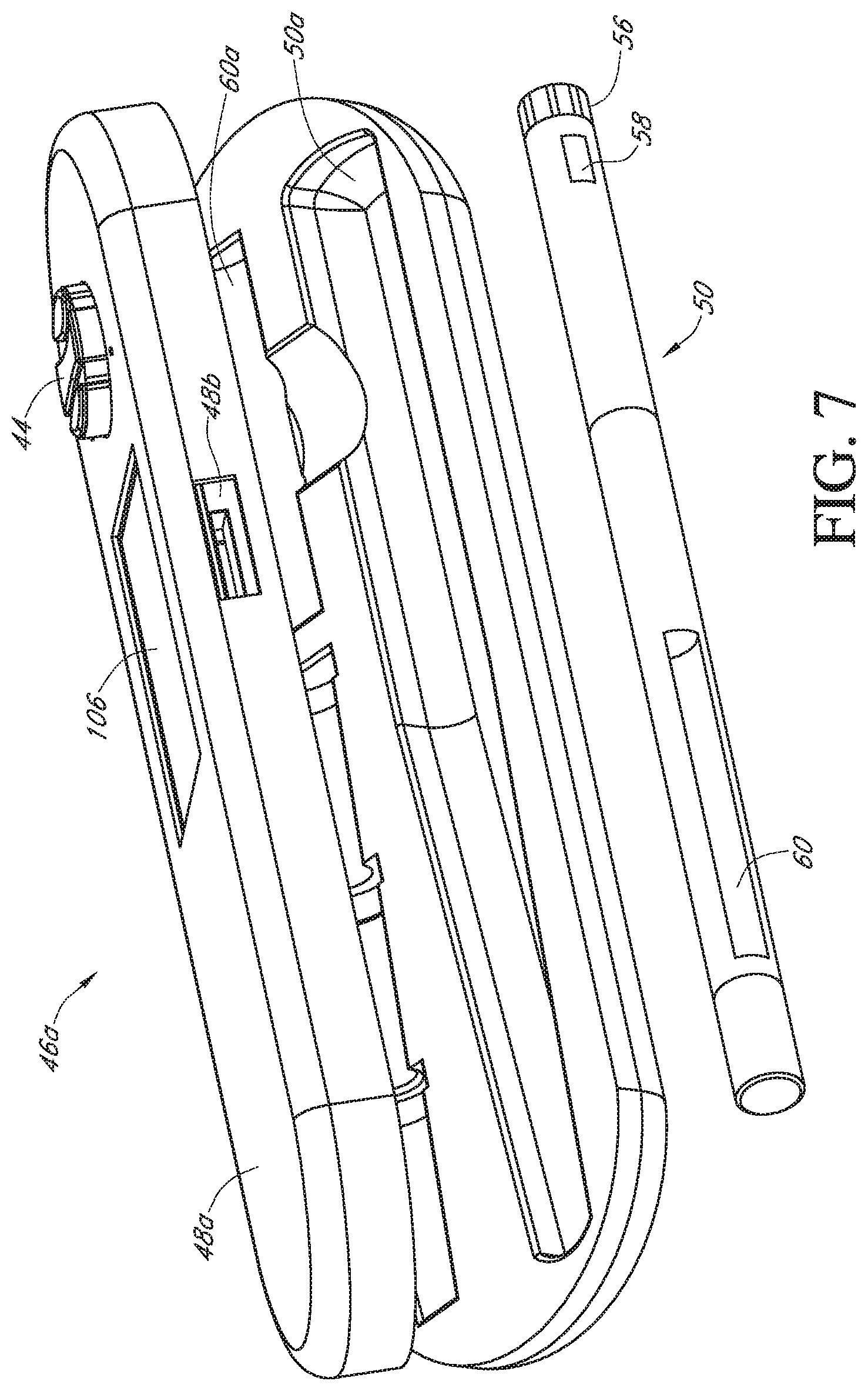 Patent US12102410 Figure 8 – Integrated medicament delivery device for use with continuous analyte sensor