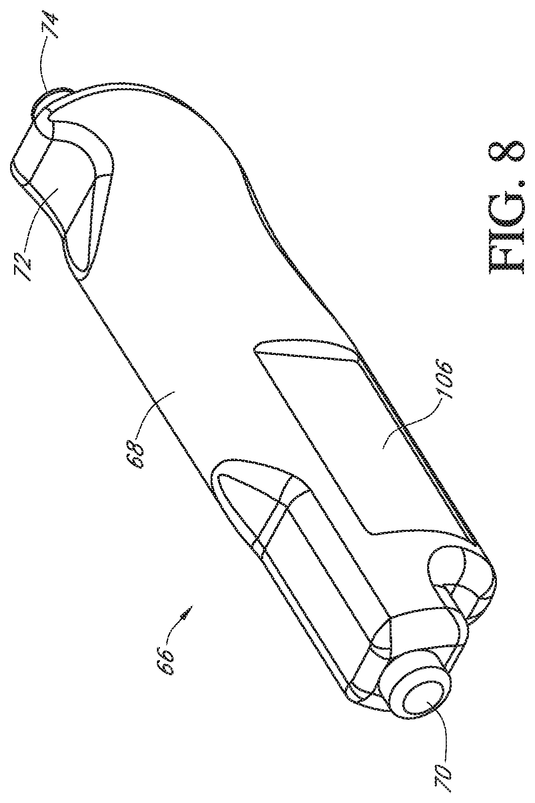 Patent US12102410 Figure 9 – Integrated medicament delivery device for use with continuous analyte sensor